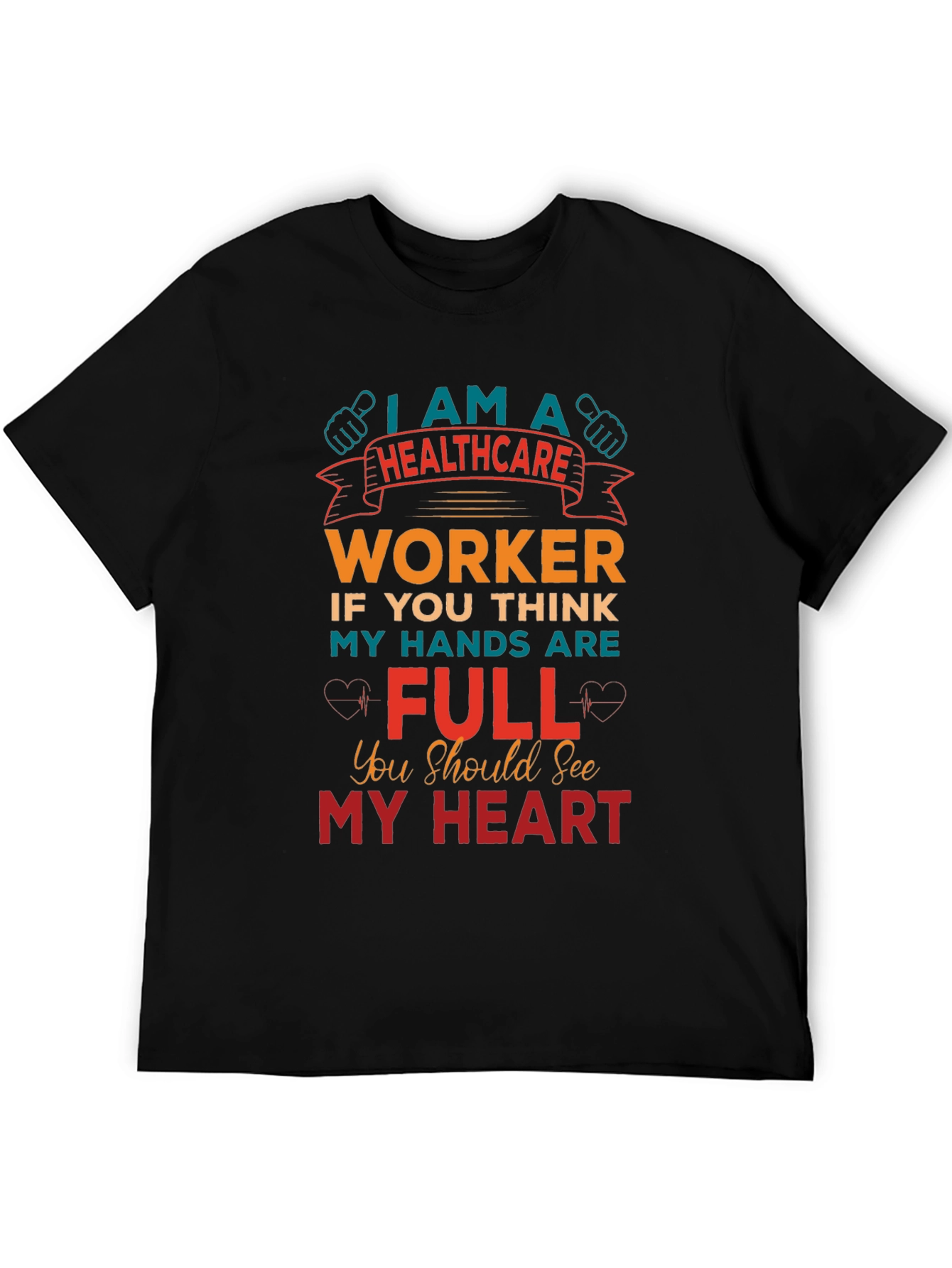 Healthcare Worker Graphic T-Shirt