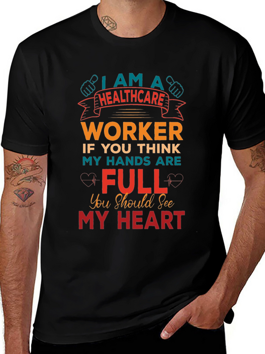 Healthcare Worker Graphic T-Shirt