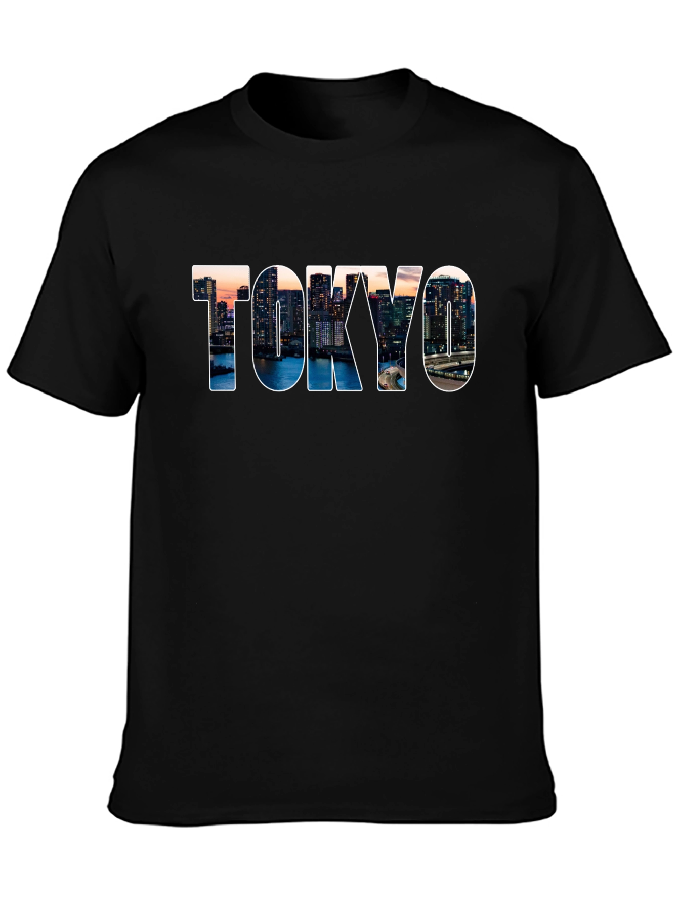 Tokyo Skyline Graphic Tee - Cityscape T-Shirt