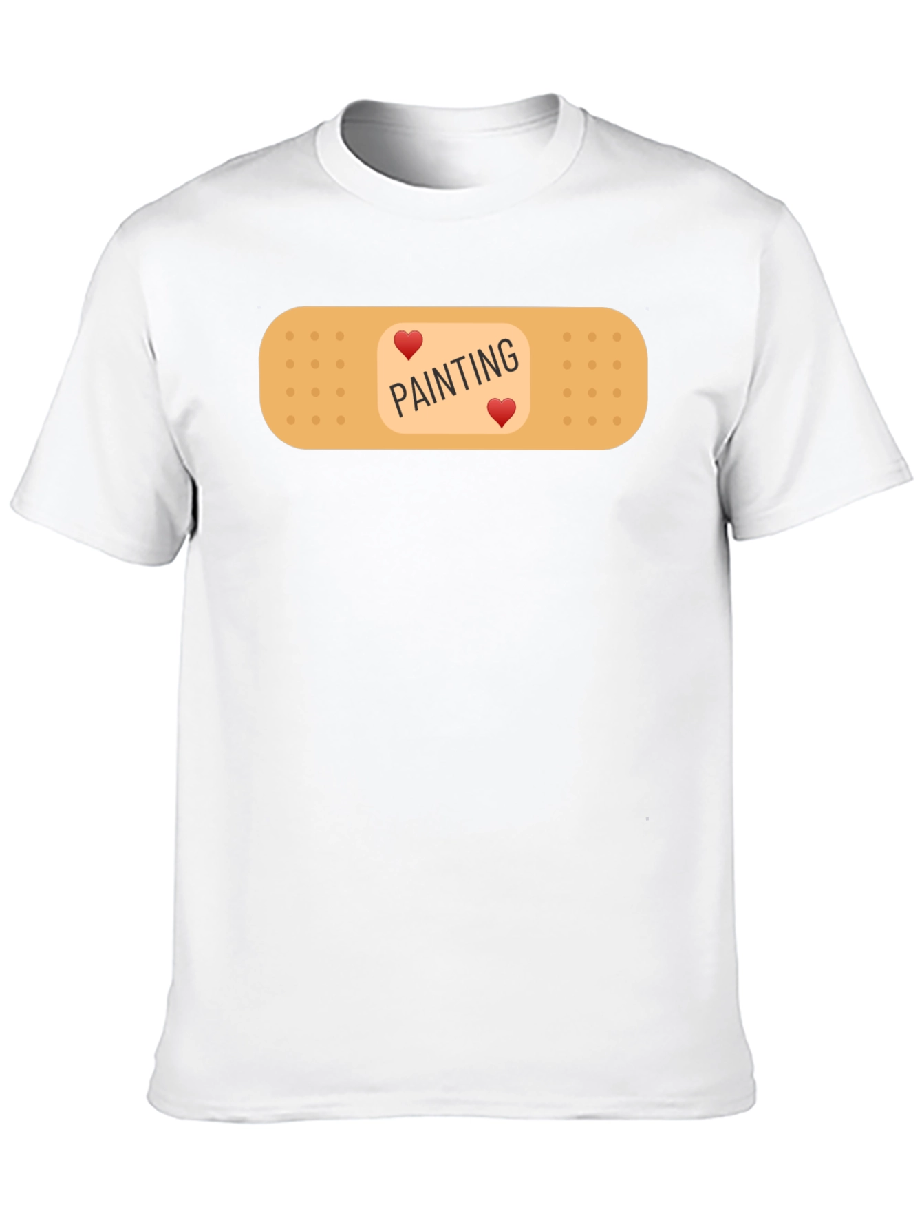Love Painting Black T-Shirt