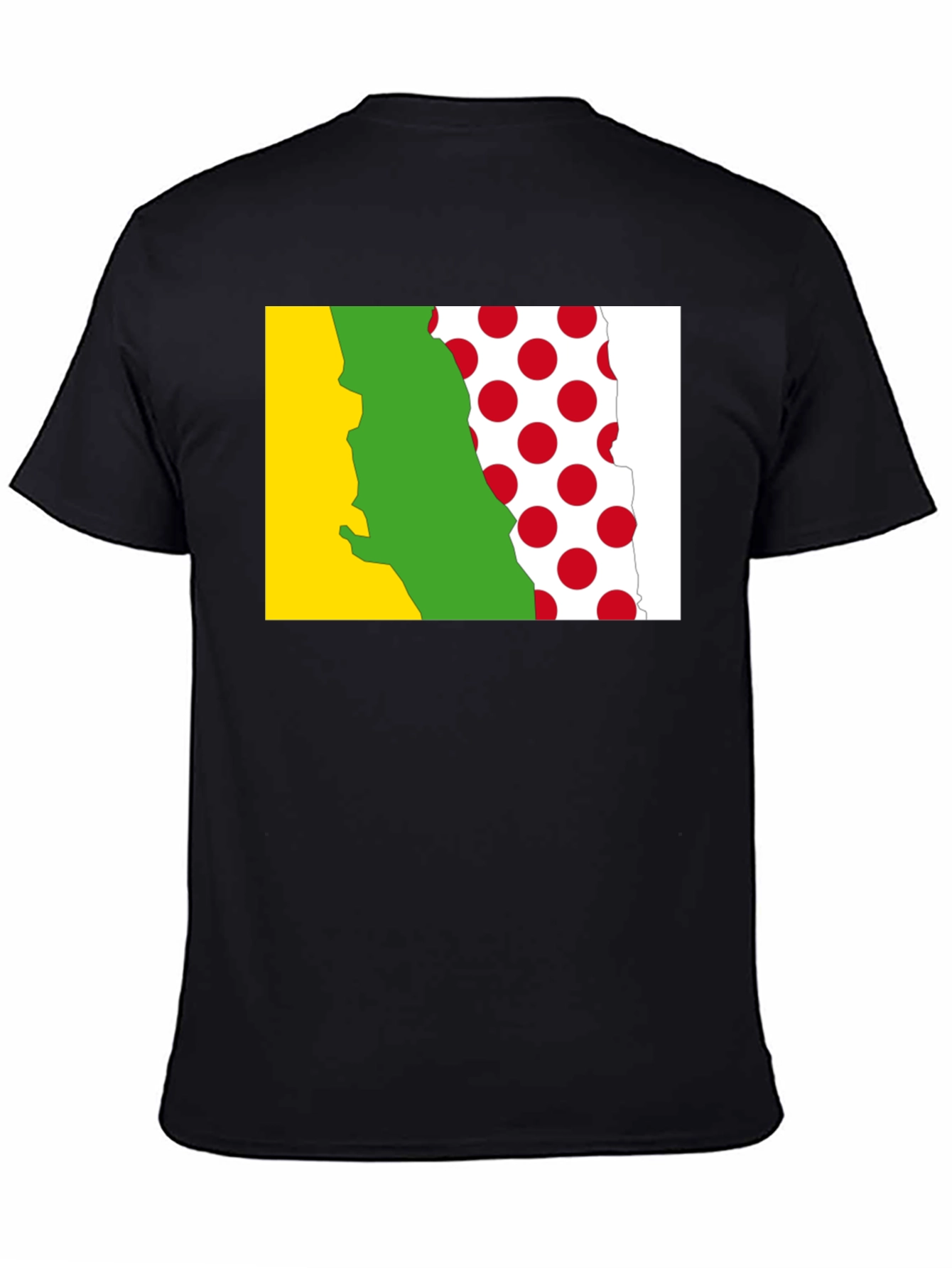 Tour de France Jersey Inspired Black T-Shirt