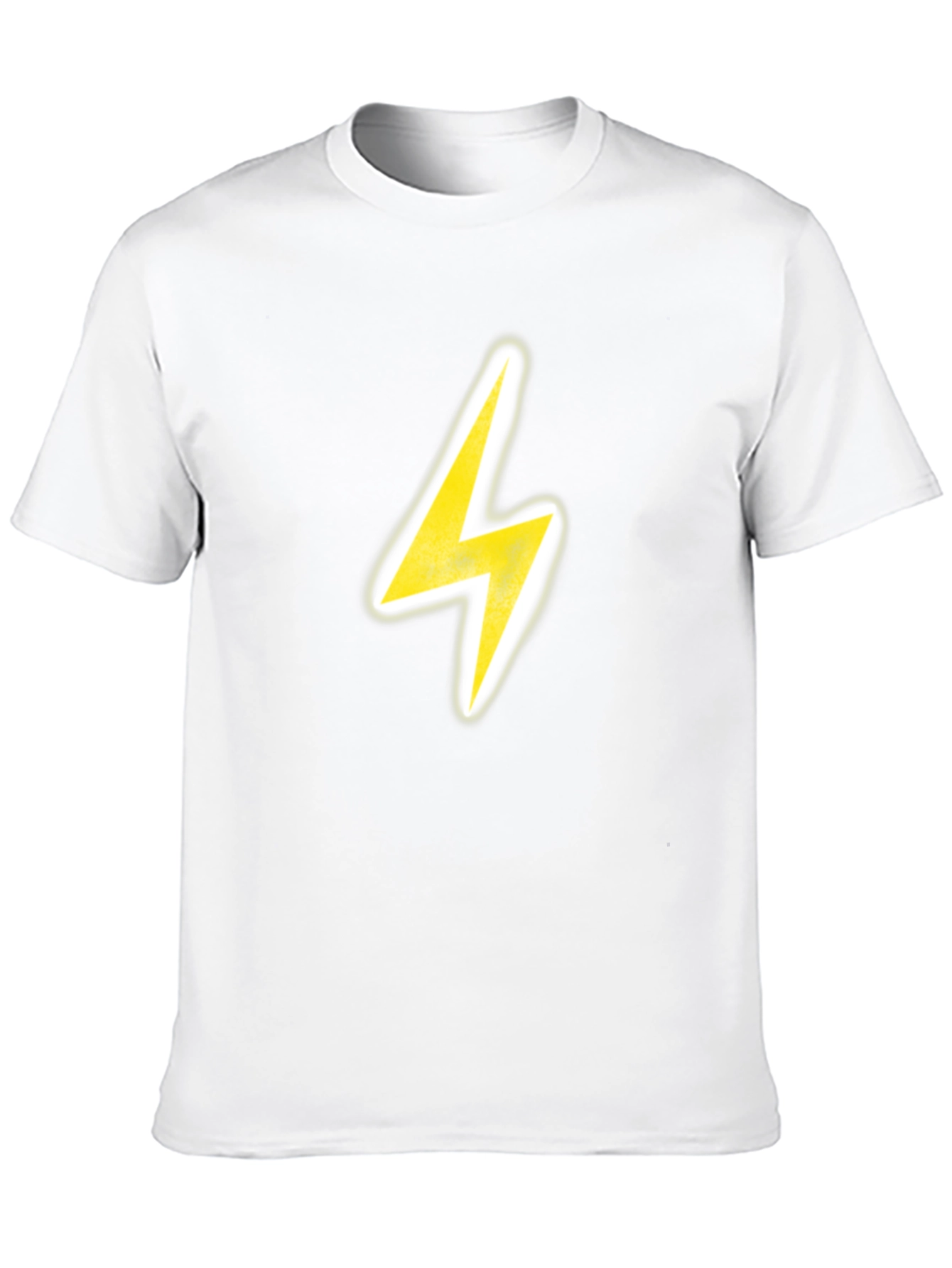 Lightning Bolt Graphic Tee - Black