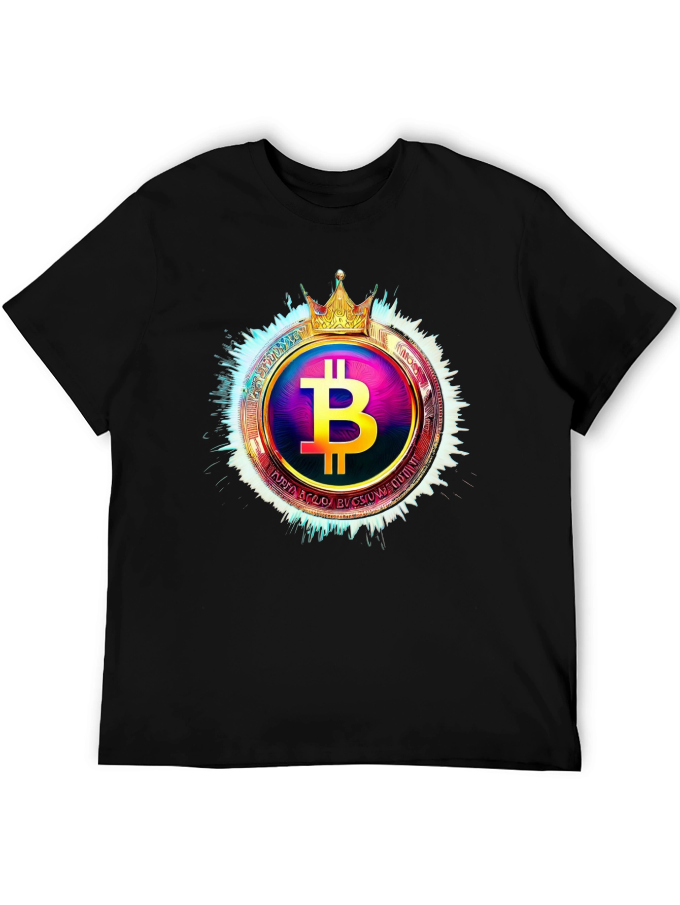 Bitcoin King T-Shirt - Crypto Currency Tee