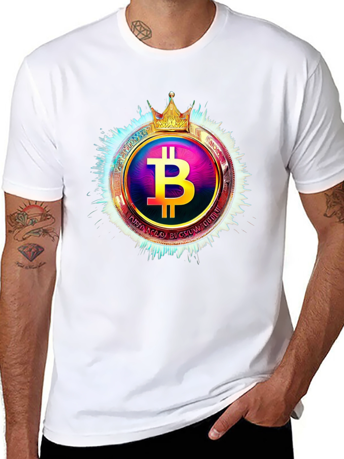 Bitcoin King T-Shirt - Crypto Currency Tee