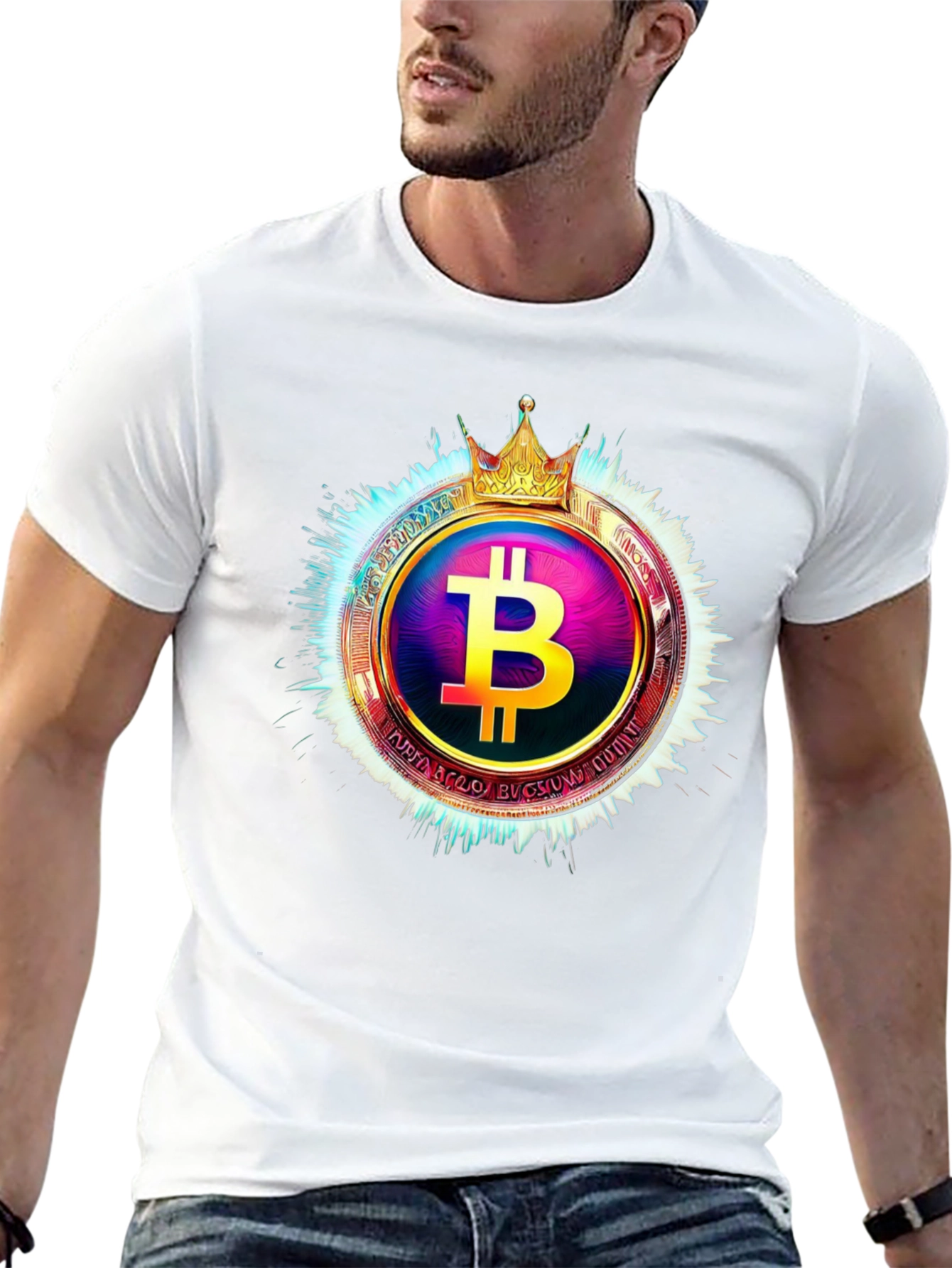 Bitcoin King T-Shirt - Crypto Currency Tee