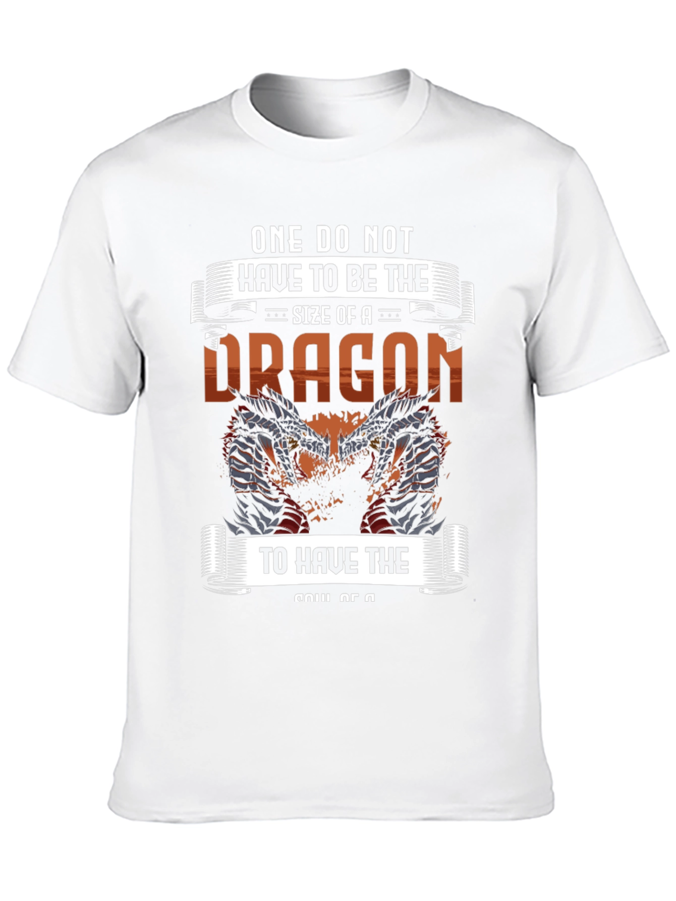 Dragon Soul Graphic Tee - Mens Black T-Shirt