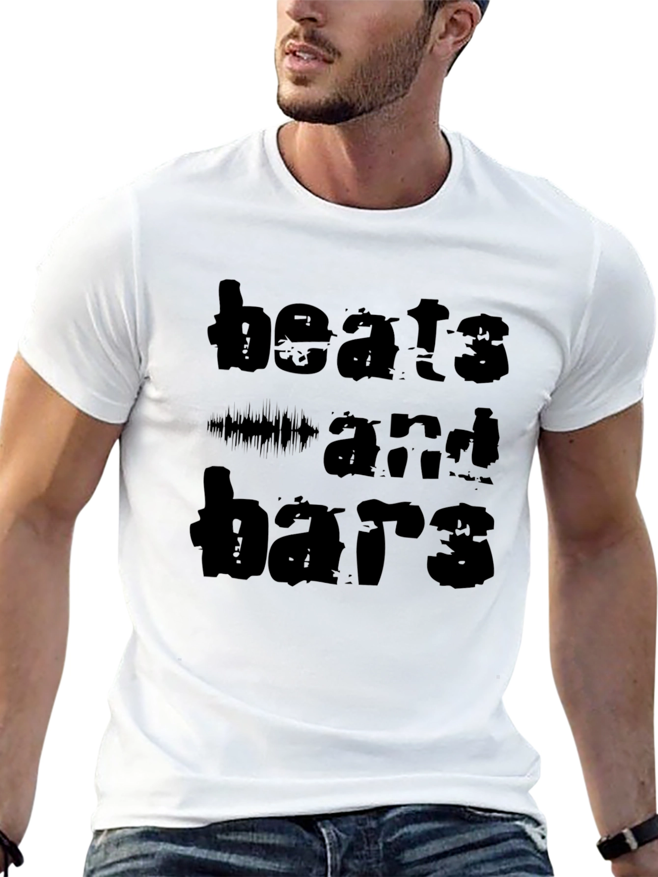 Beats and Bars Graphic T-Shirt