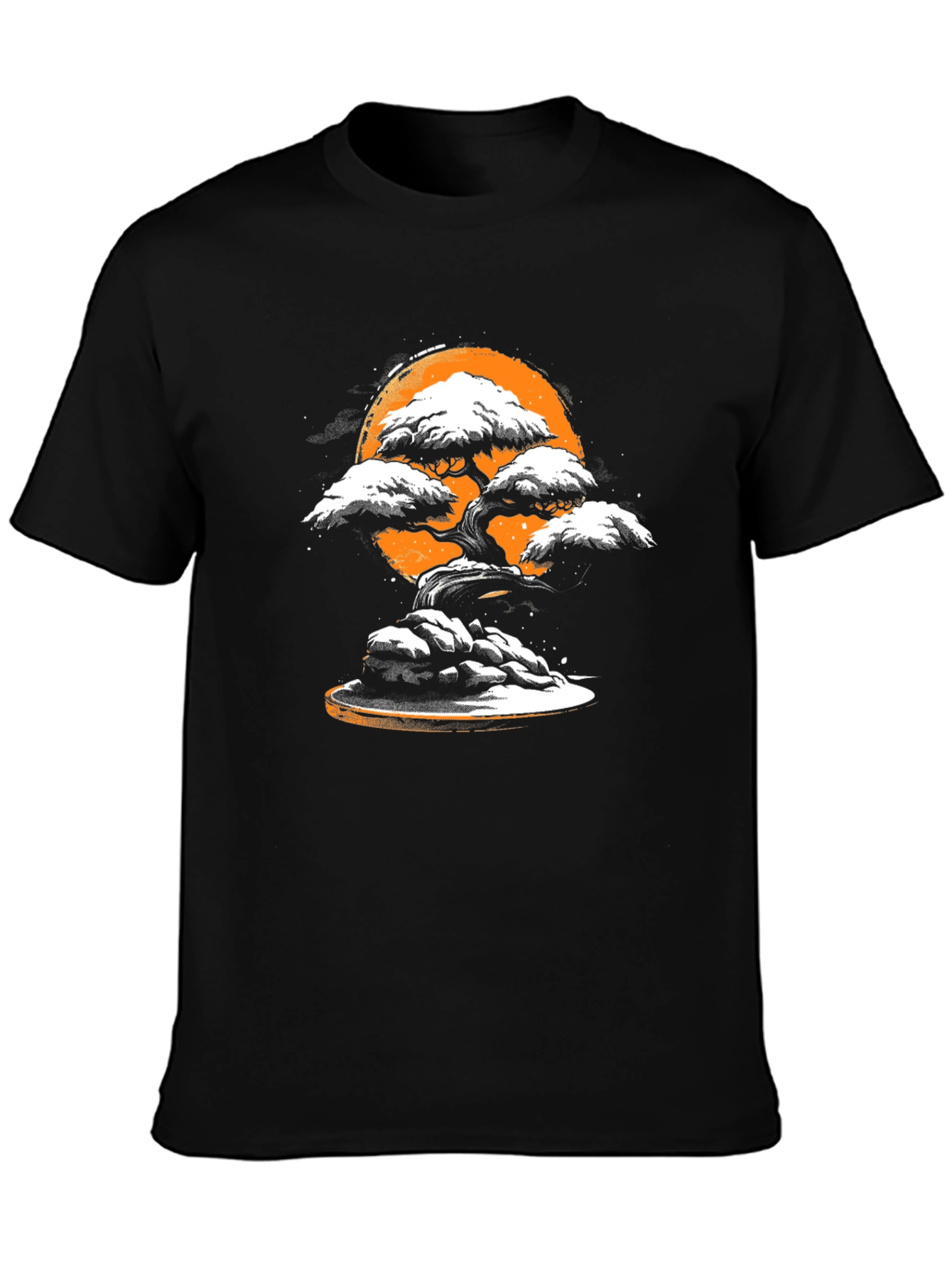 Bonsai Tree Graphic Tee - Zen Style