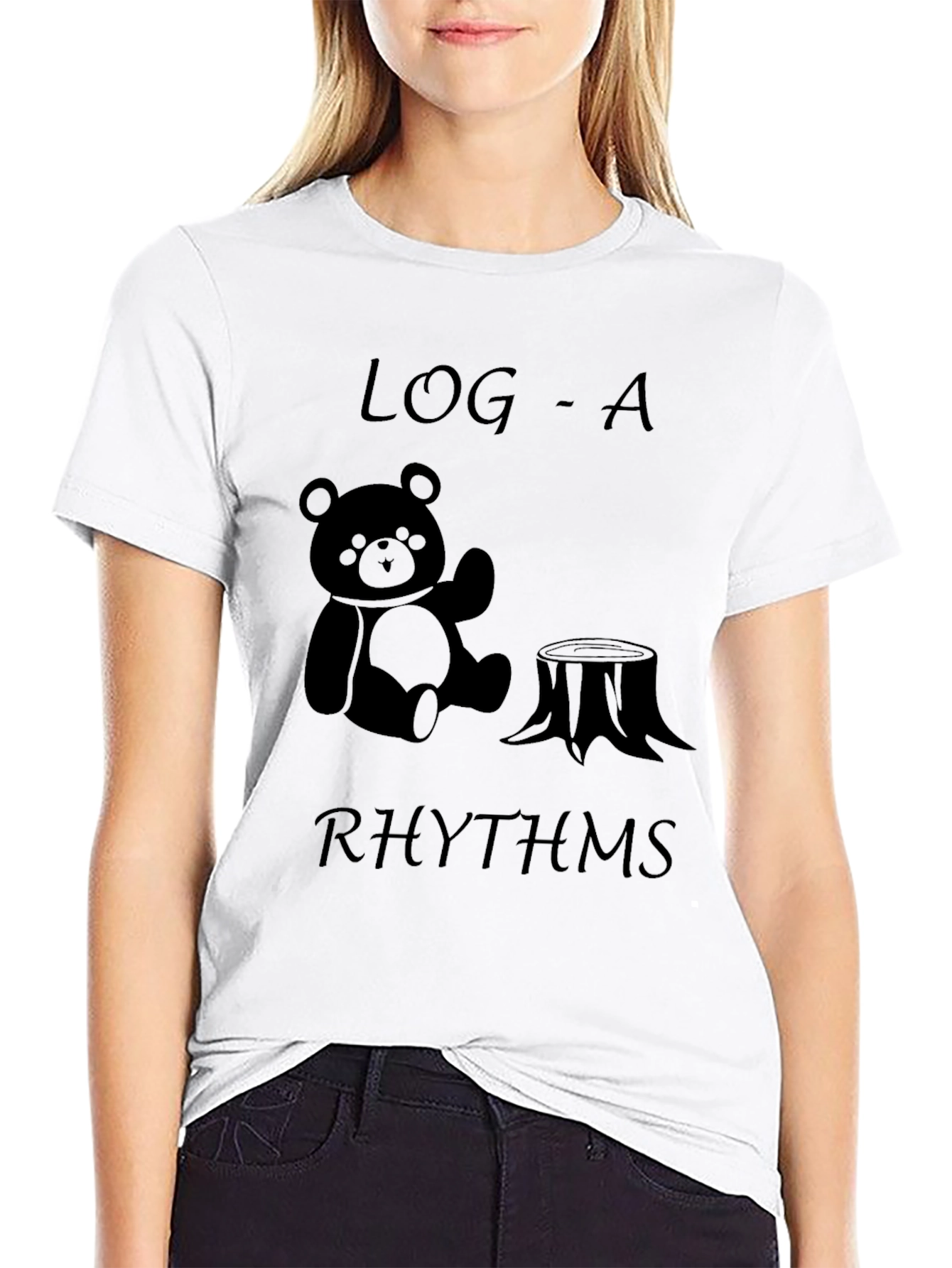 Log-a-rhythms Bear Stump T-Shirt