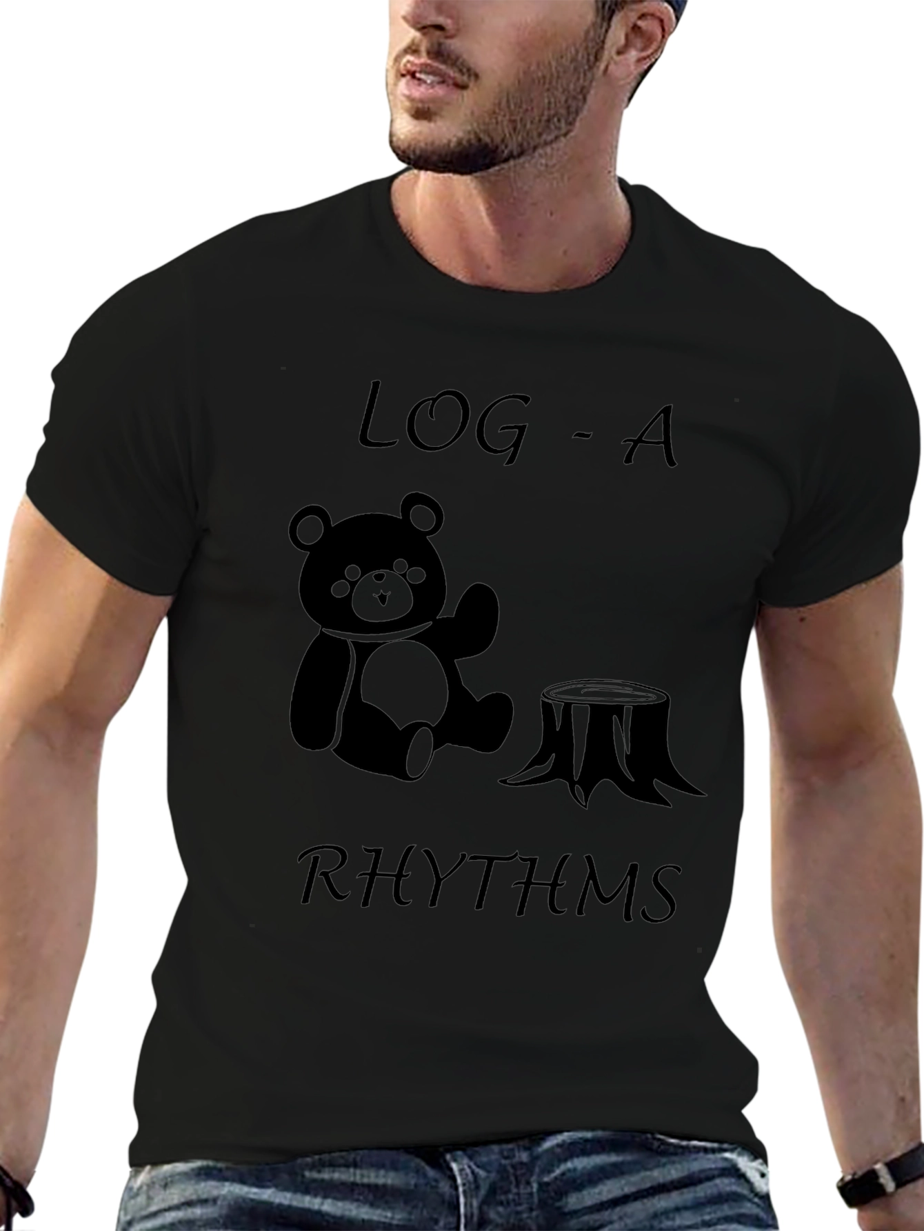 Log-a-rhythms Bear Stump T-Shirt