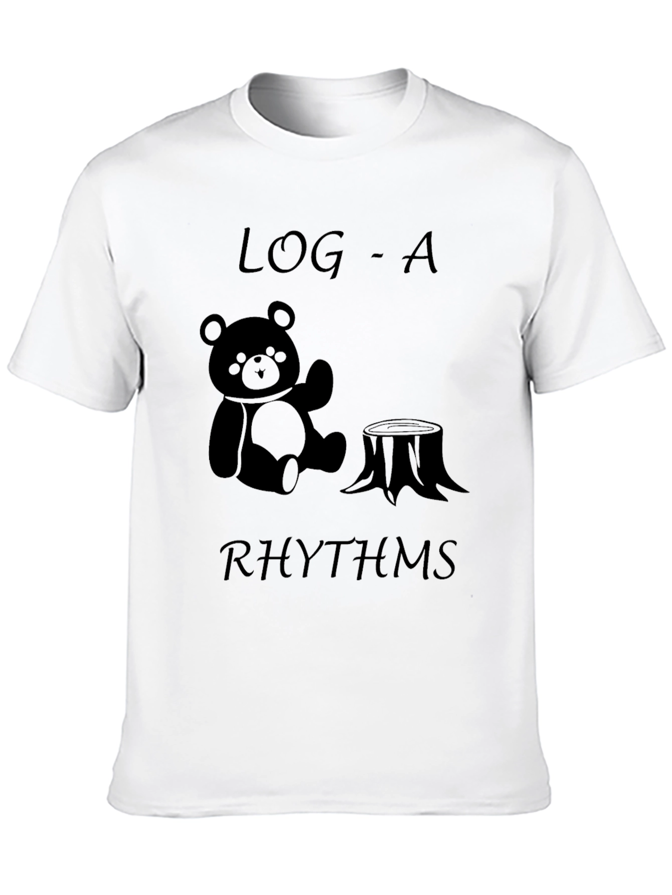 Log-a-rhythms Bear Stump T-Shirt