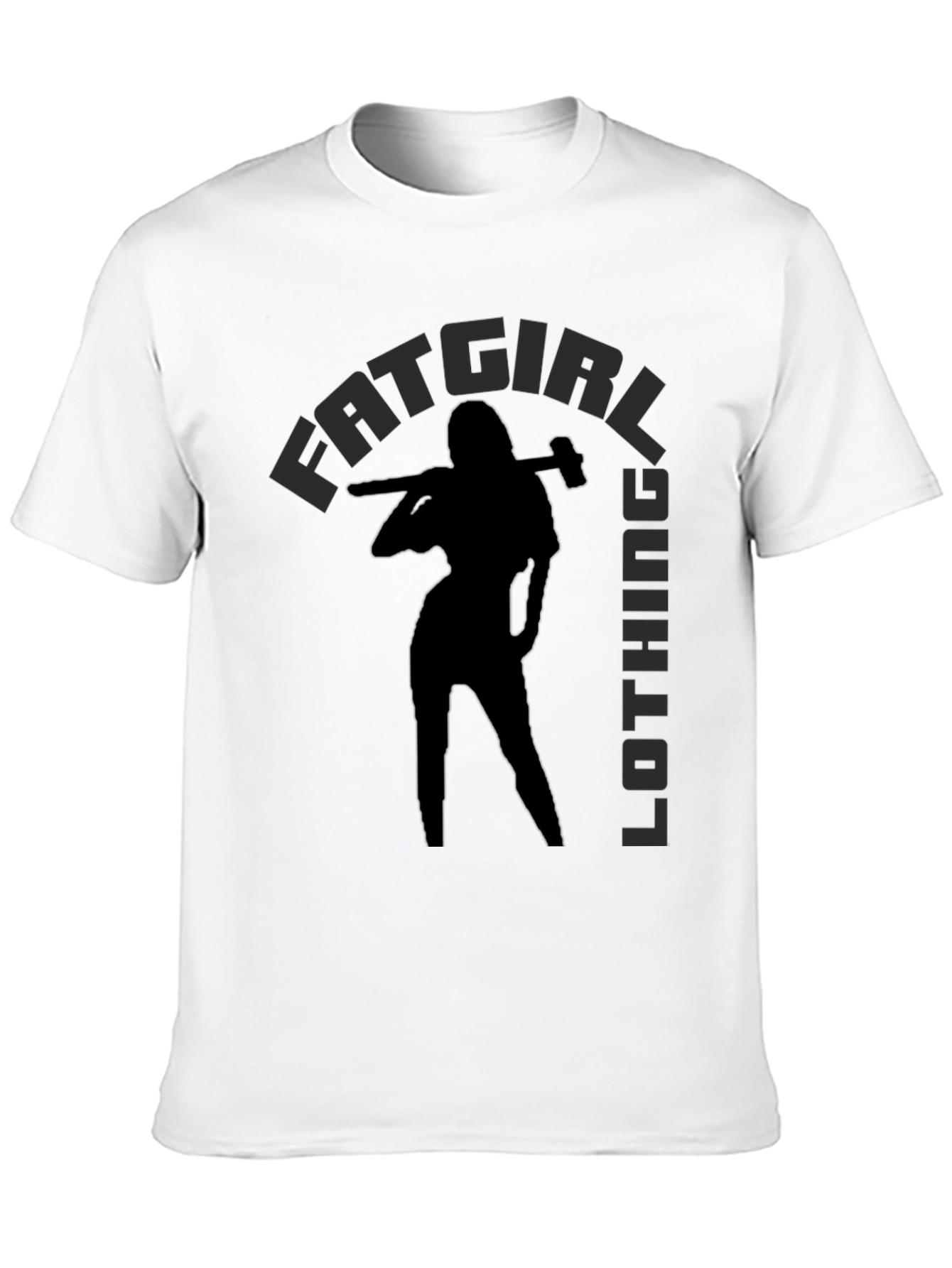 Fat Girl Clothing T-Shirt Black