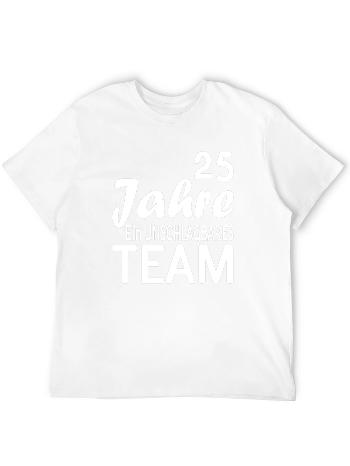 25 Jahre Team Black T-Shirt