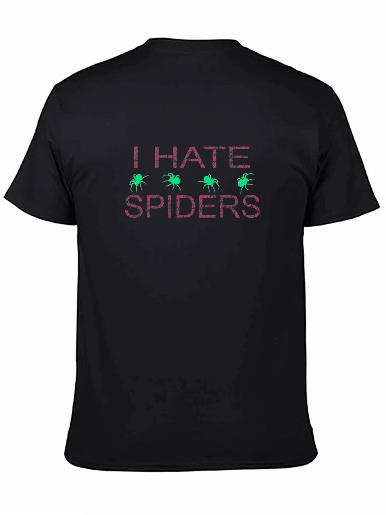 I Hate Spiders T-Shirt - Novelty Graphic Tee