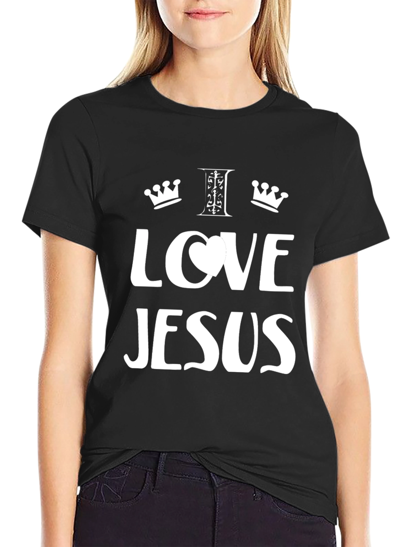 I Love Jesus Graphic T-Shirt