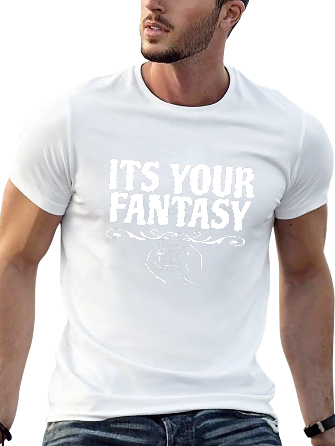 Its Your Fantasy T-Shirt - Black