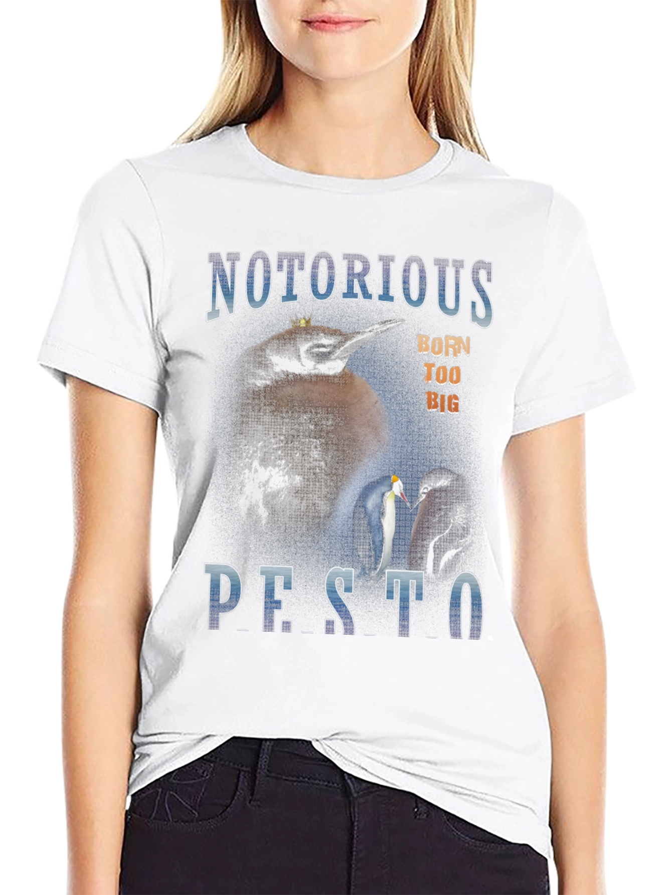 Notorious P.E.S.T.O. Penguin Graphic T-Shirt