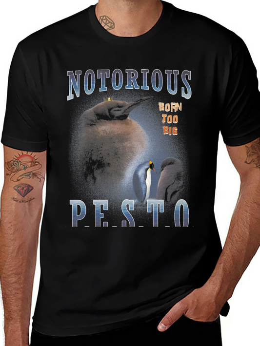 Notorious P.E.S.T.O. Penguin Graphic T-Shirt