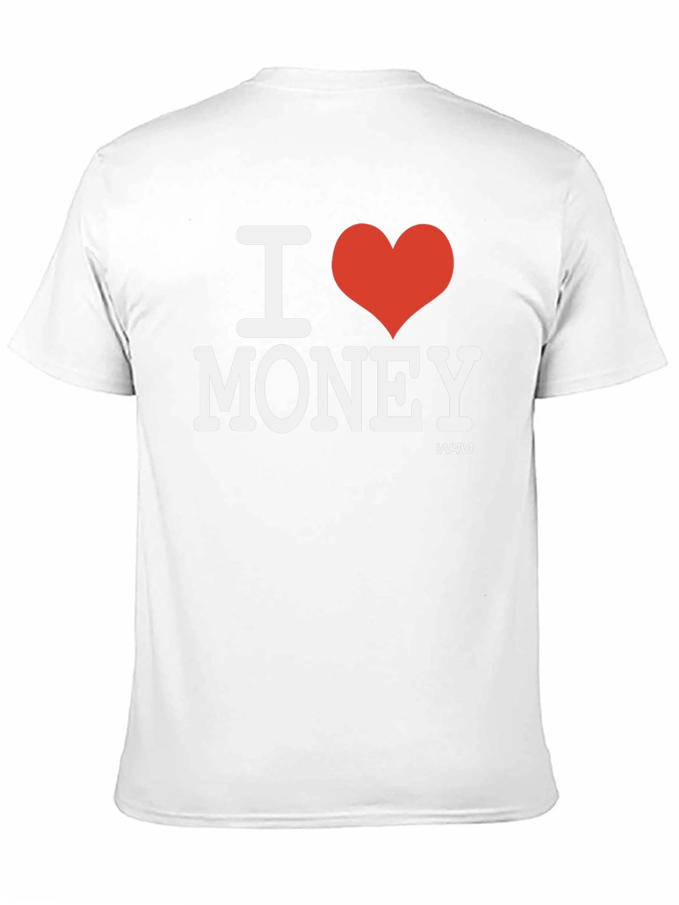 I Heart Money Graphic Tee - Black Cotton Shirt