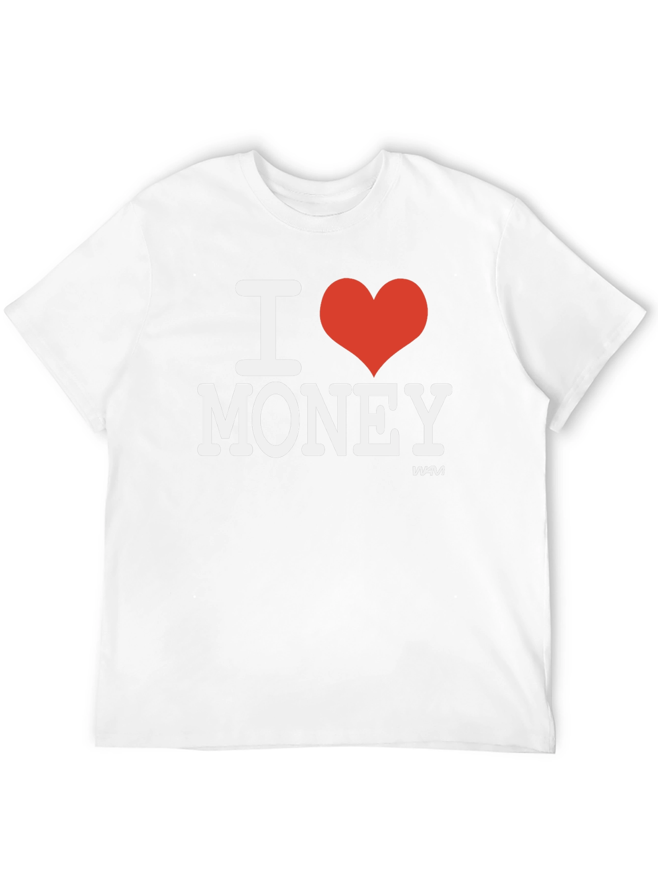 I Heart Money Graphic Tee - Black Cotton Shirt