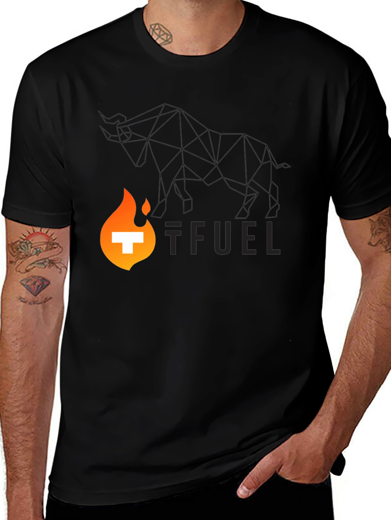 TFUEL Graphic Tee - Black
