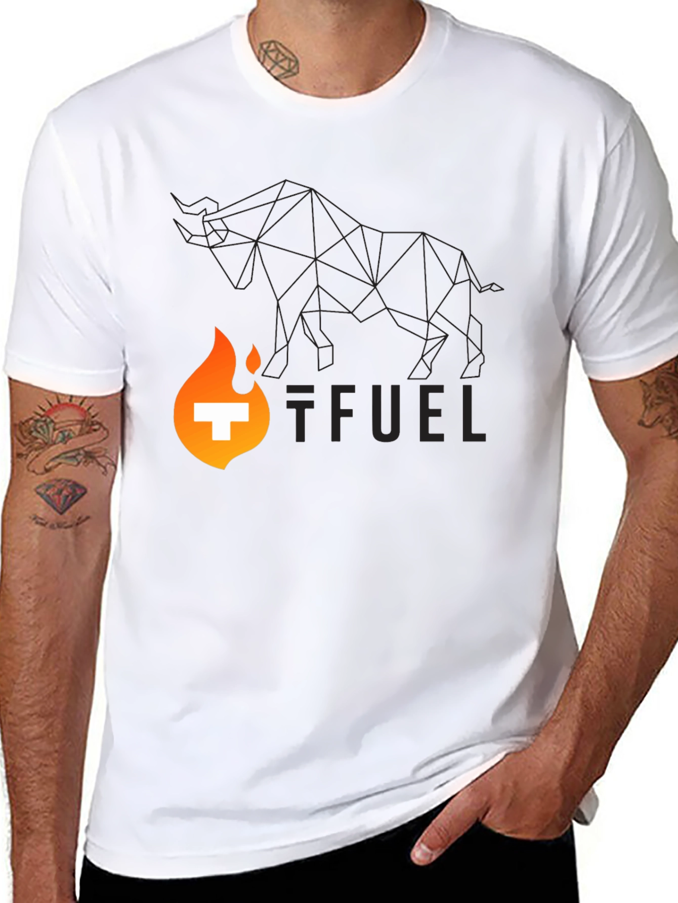 TFUEL Graphic Tee - Black