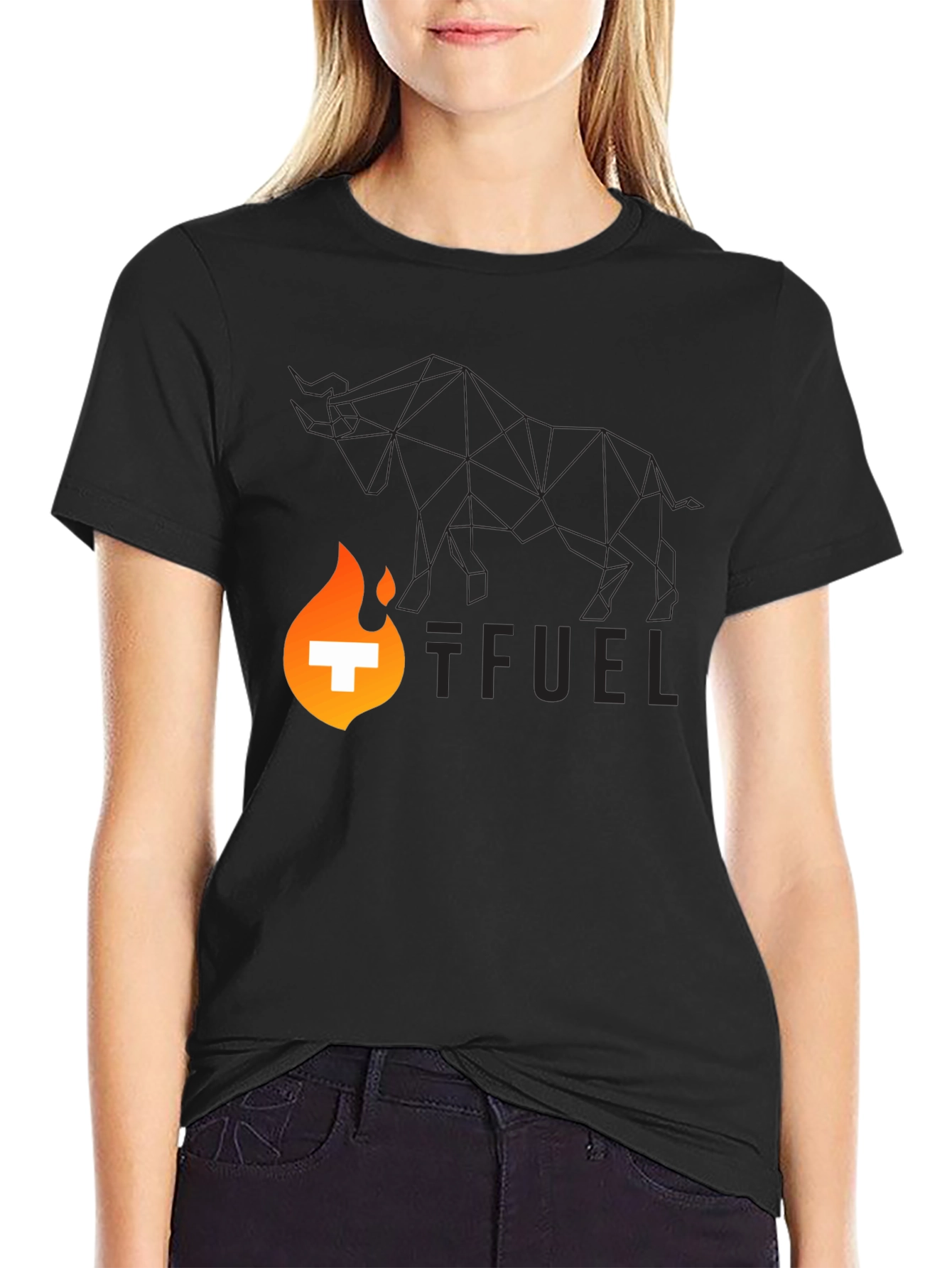 TFUEL Graphic Tee - Black
