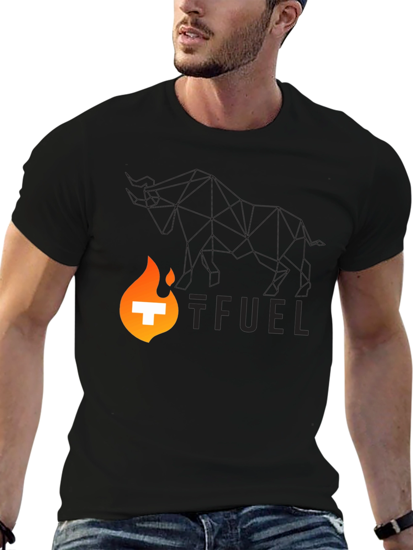 TFUEL Graphic Tee - Black