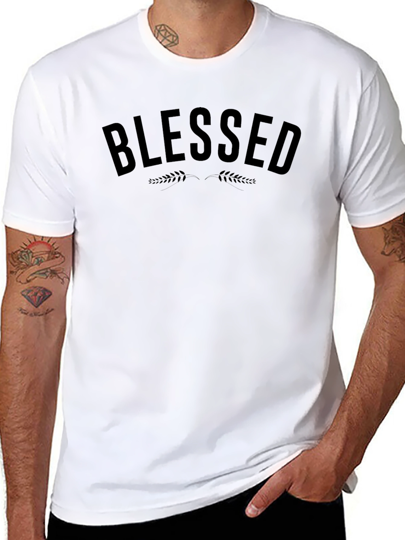 Blessed Graphic T-Shirt - Casual Cotton Tee