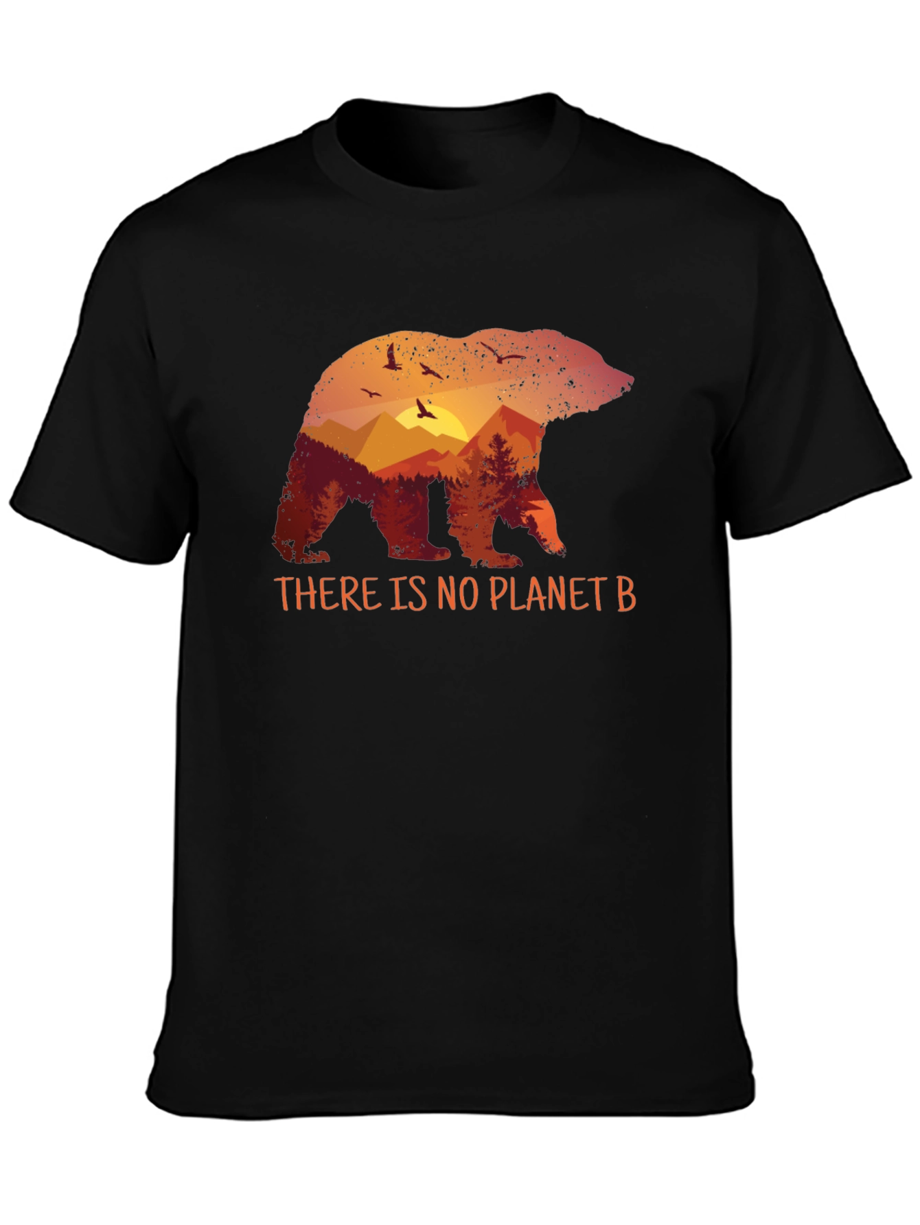 Planet B Bear Graphic T-Shirt - Eco-Friendly Design