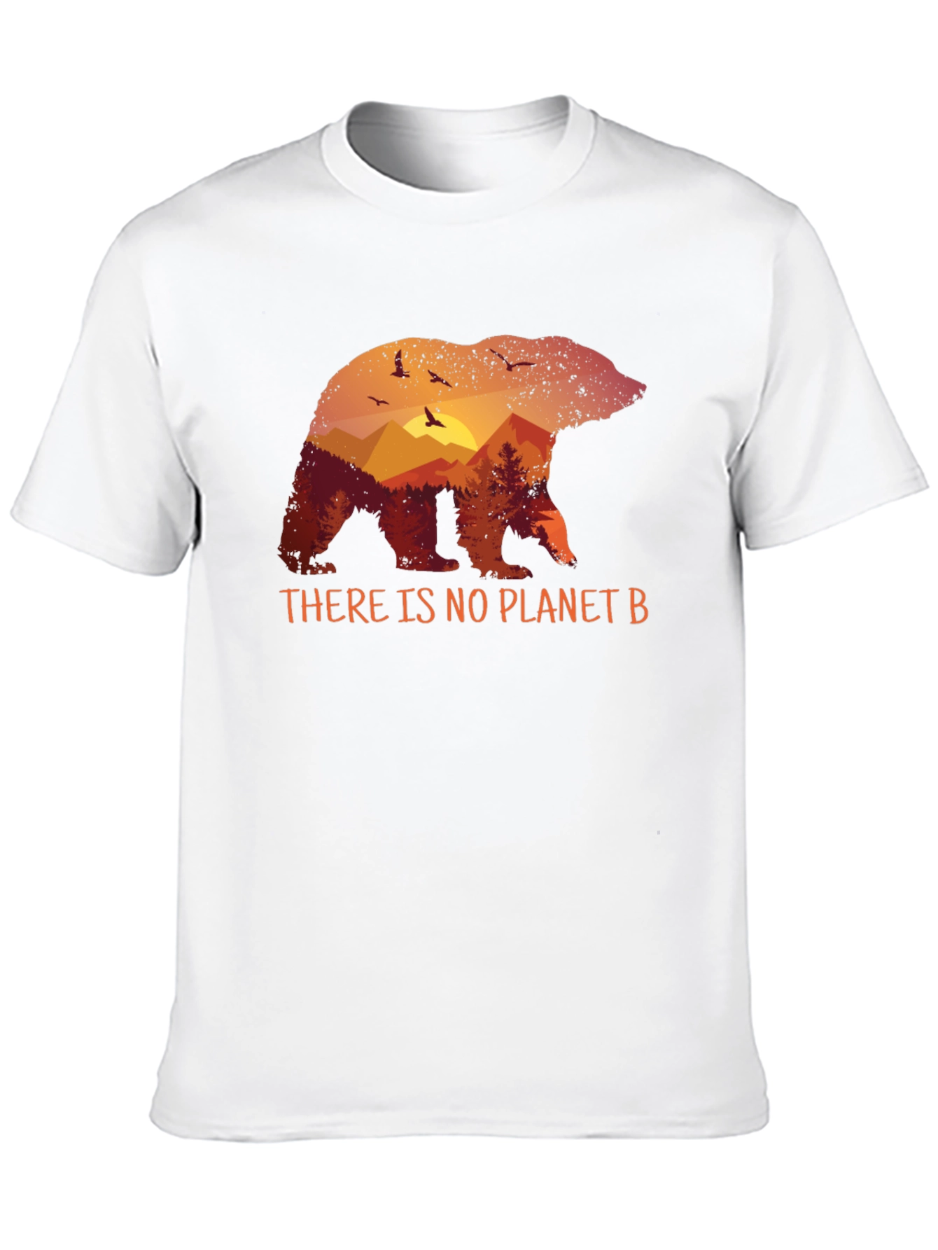 Planet B Bear Graphic T-Shirt - Eco-Friendly Design