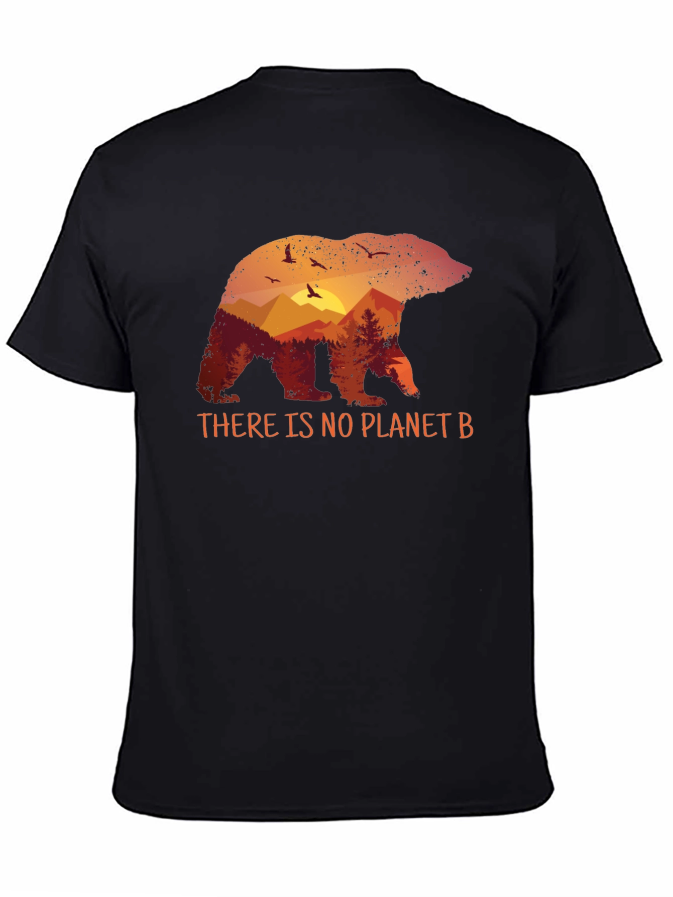 Planet B Bear Graphic T-Shirt - Eco-Friendly Design