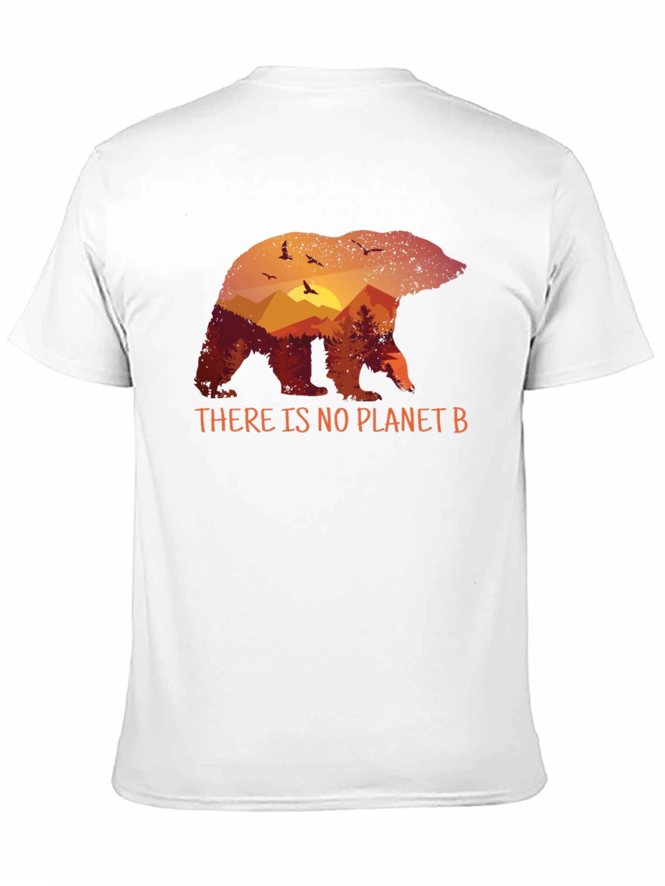 Planet B Bear Graphic T-Shirt - Eco-Friendly Design