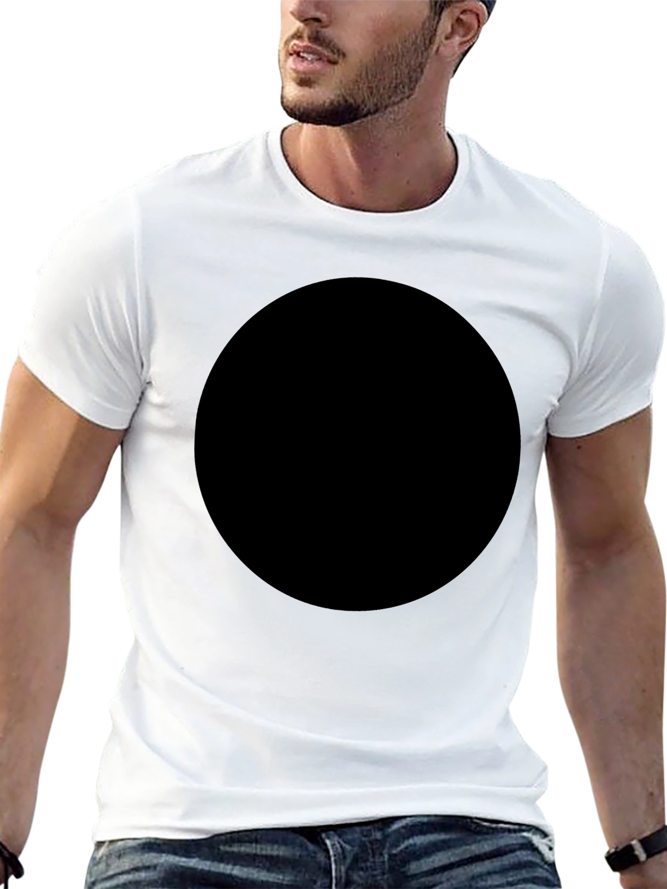 Basic Black Crew Neck T-Shirt - Everyday Comfort