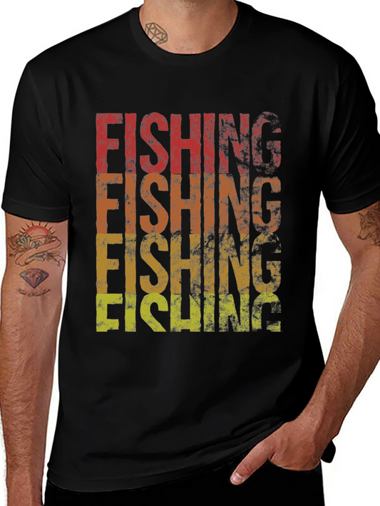 Vintage Fishing T-Shirt: Retro Angler Tee