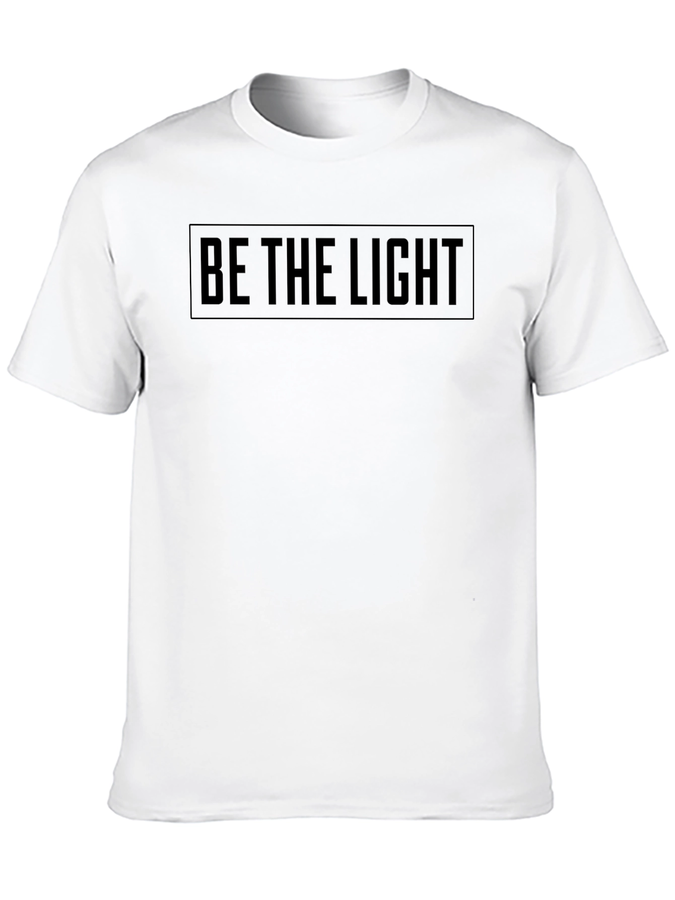 Be The Light Black Graphic Tee