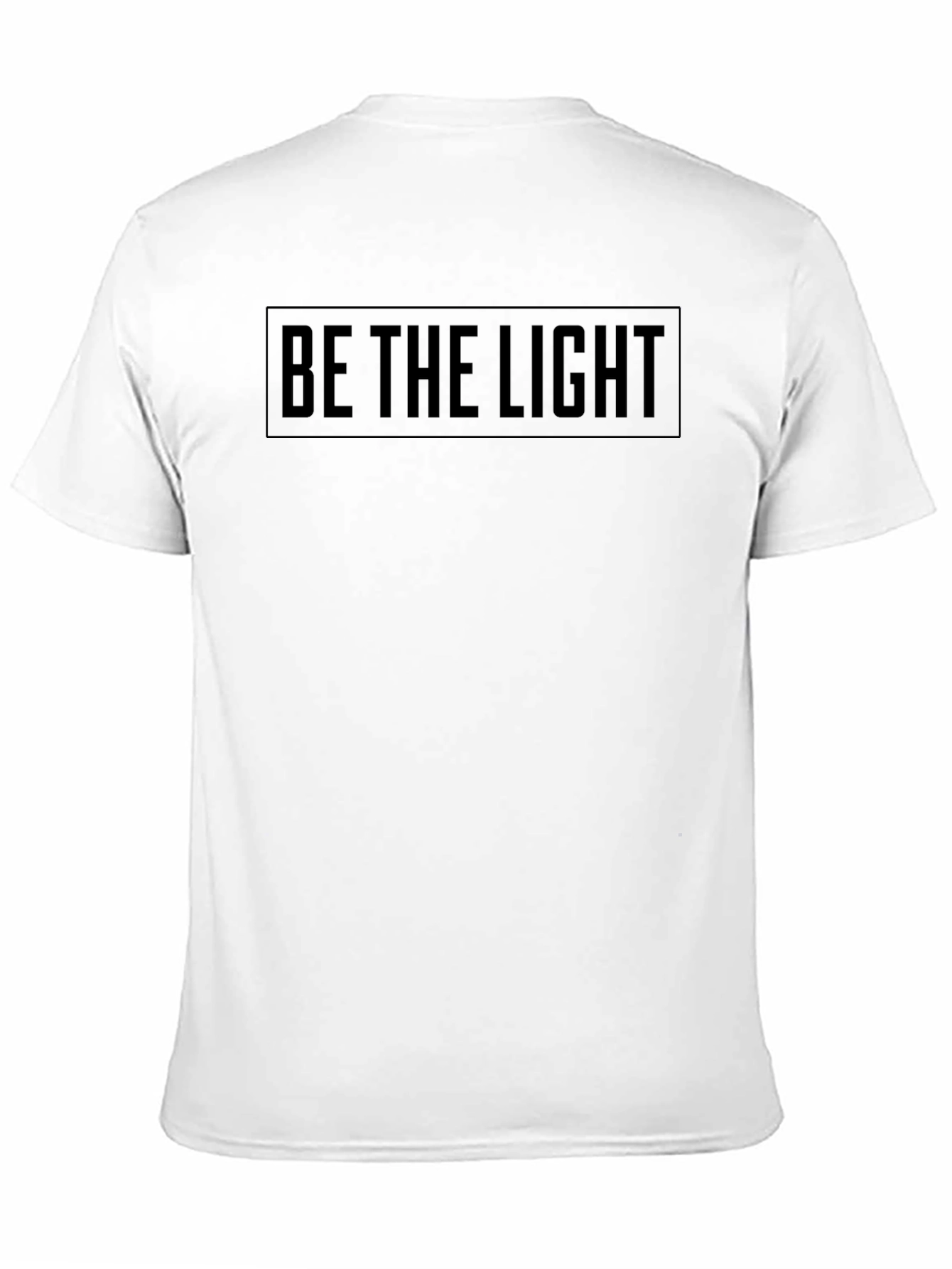 Be The Light Black Graphic Tee