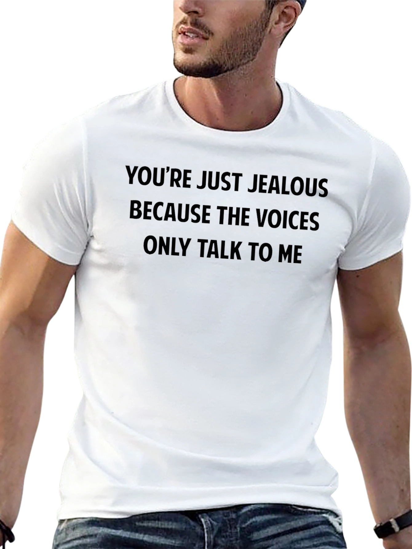 Jealous Voices Black T-Shirt