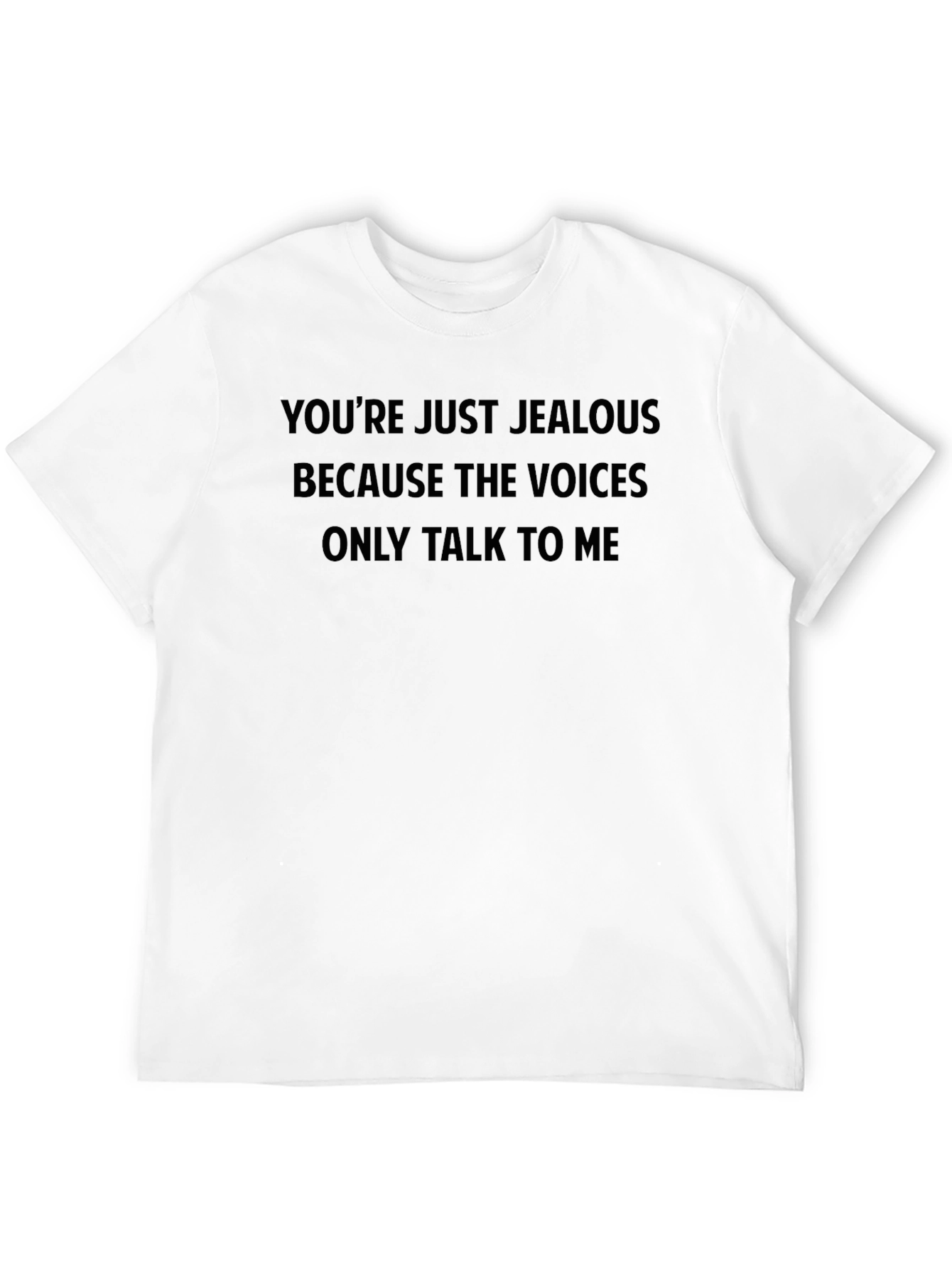Jealous Voices Black T-Shirt