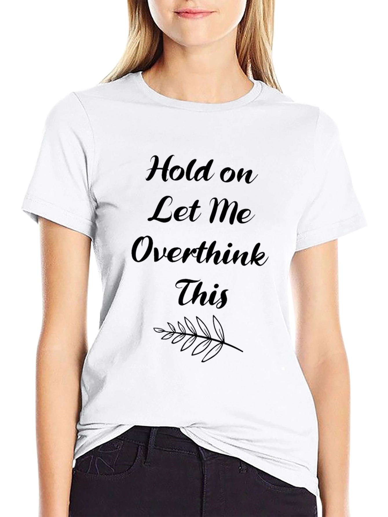 Overthink Black T-Shirt - Mens Graphic Tee
