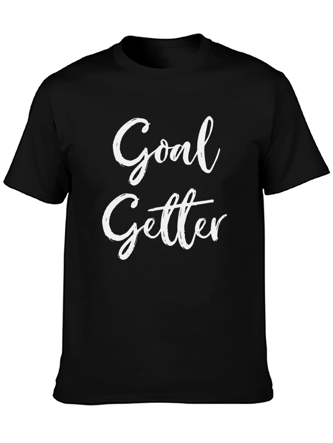 Goal Getter Black Graphic Tee