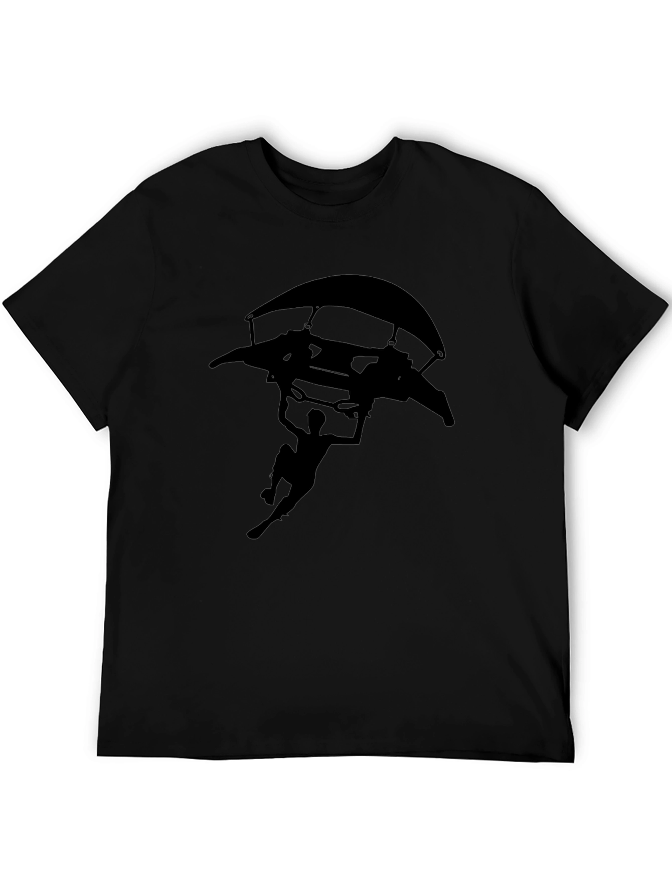 Black Silhouette Hang Glider T-Shirt