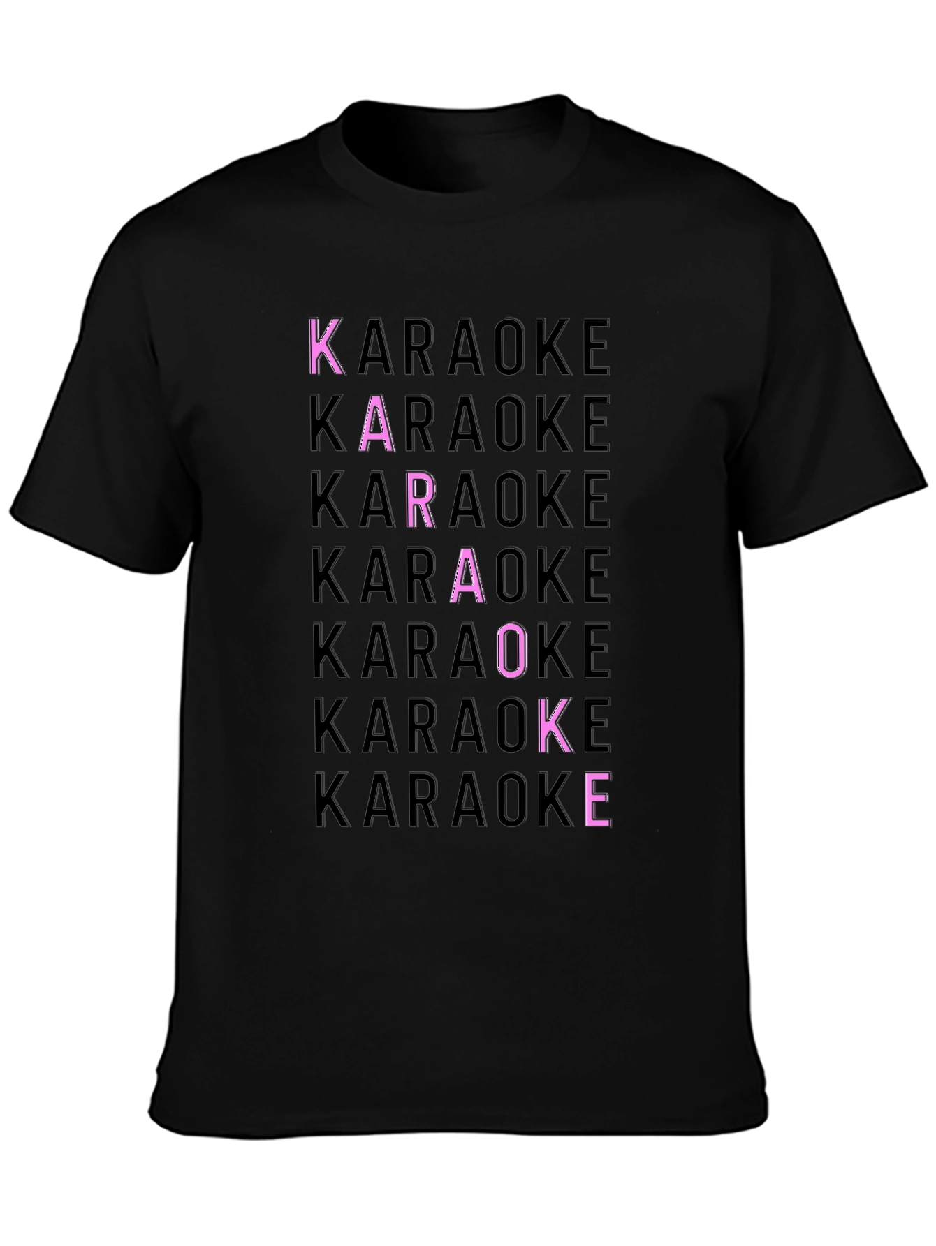 Karaoke Graphic Print Tee