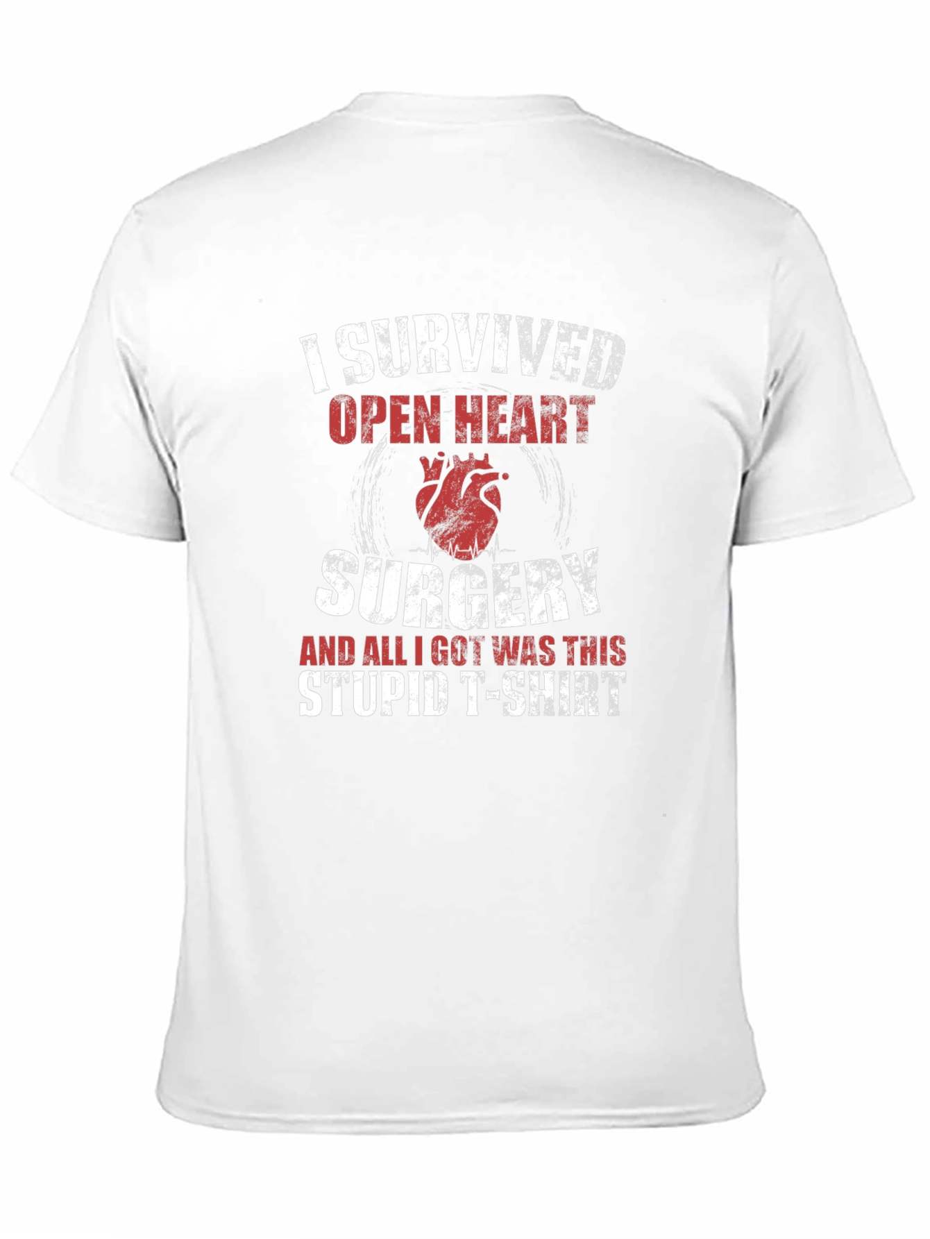 I Survived Open Heart Surgery Graphic T-Shirt