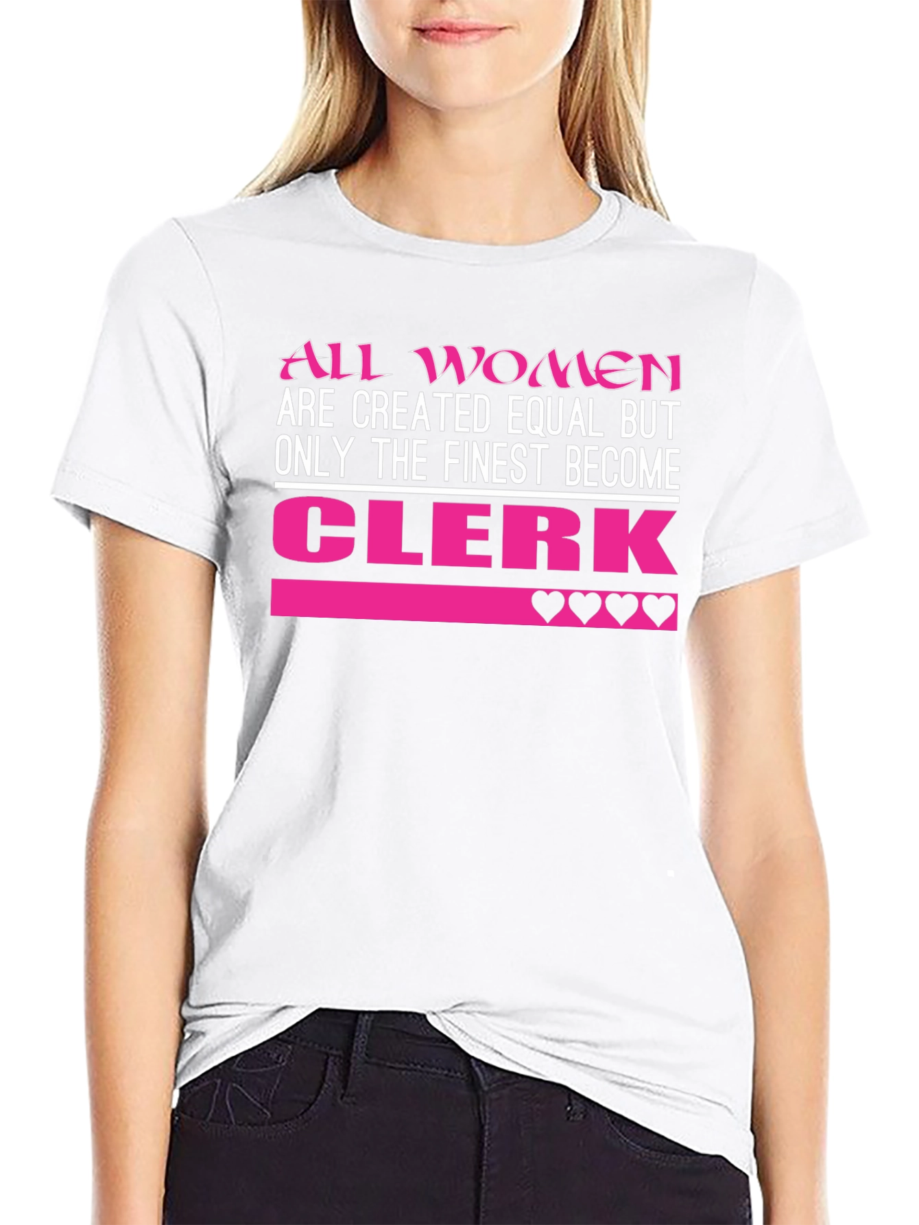 Finest Clerk T-Shirt - Womens Tee