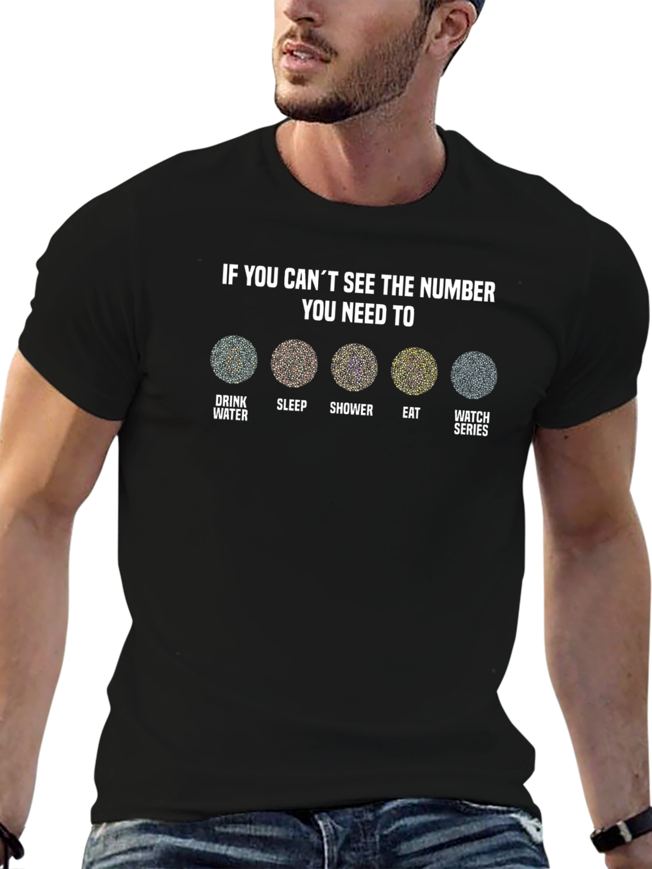 Cant See the Number T-Shirt