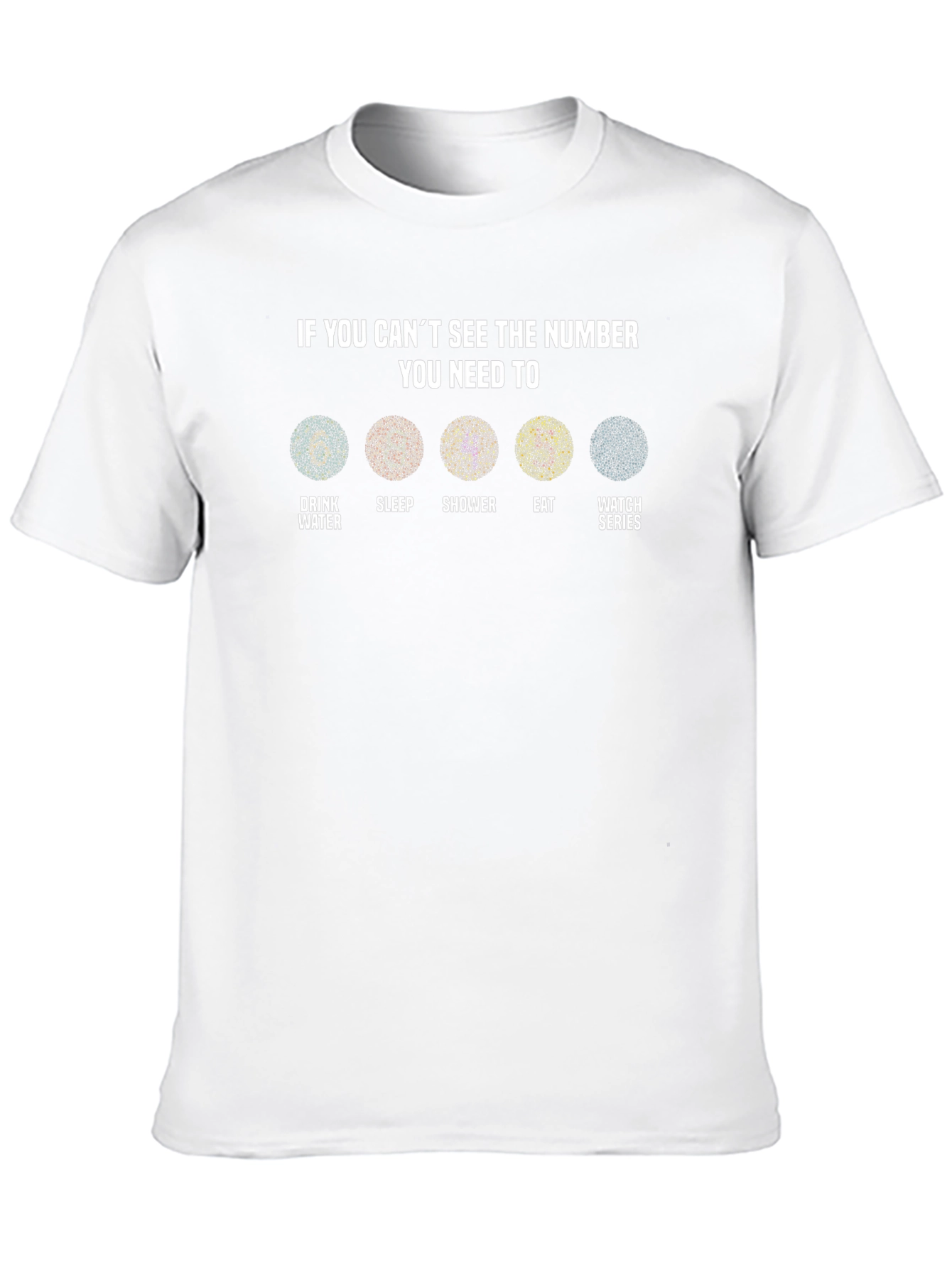 Cant See the Number T-Shirt