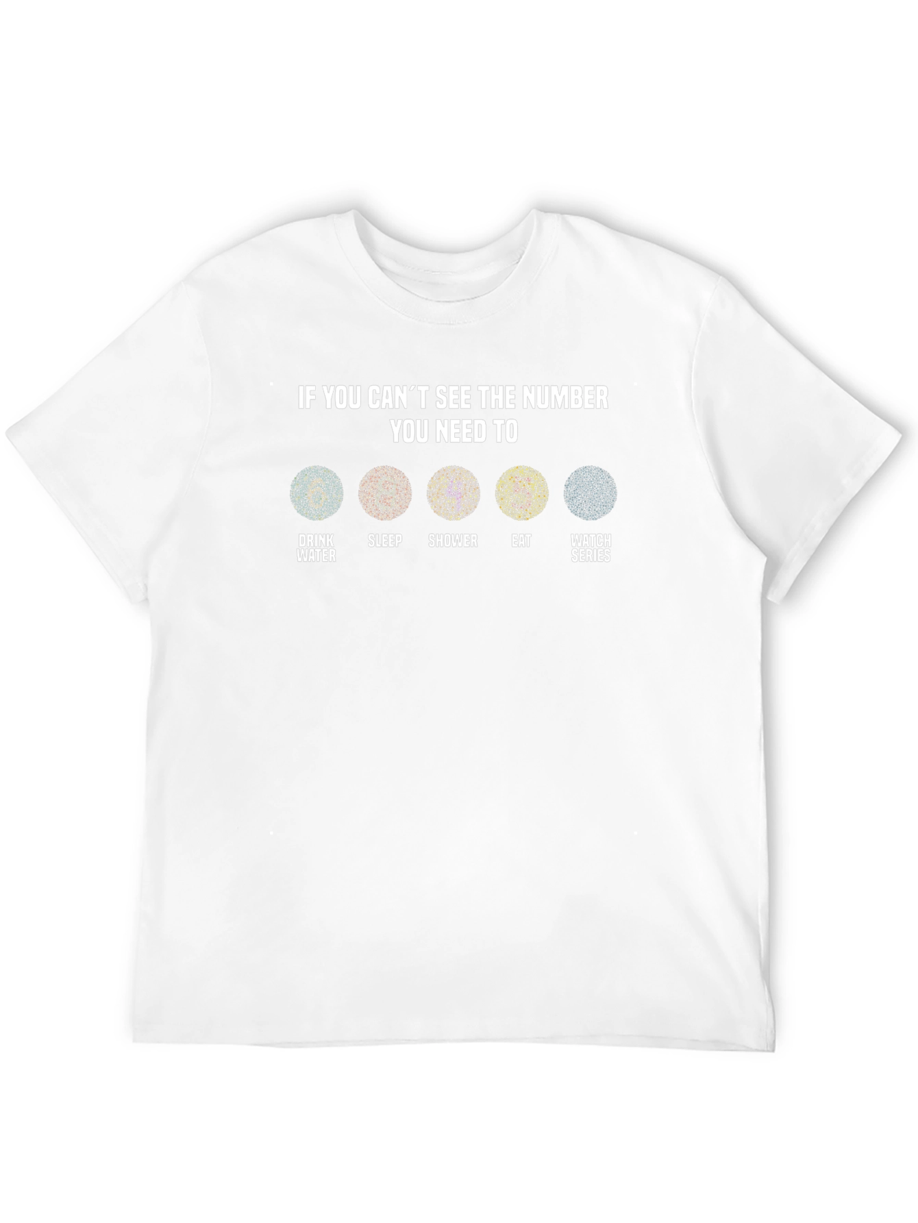 Cant See the Number T-Shirt