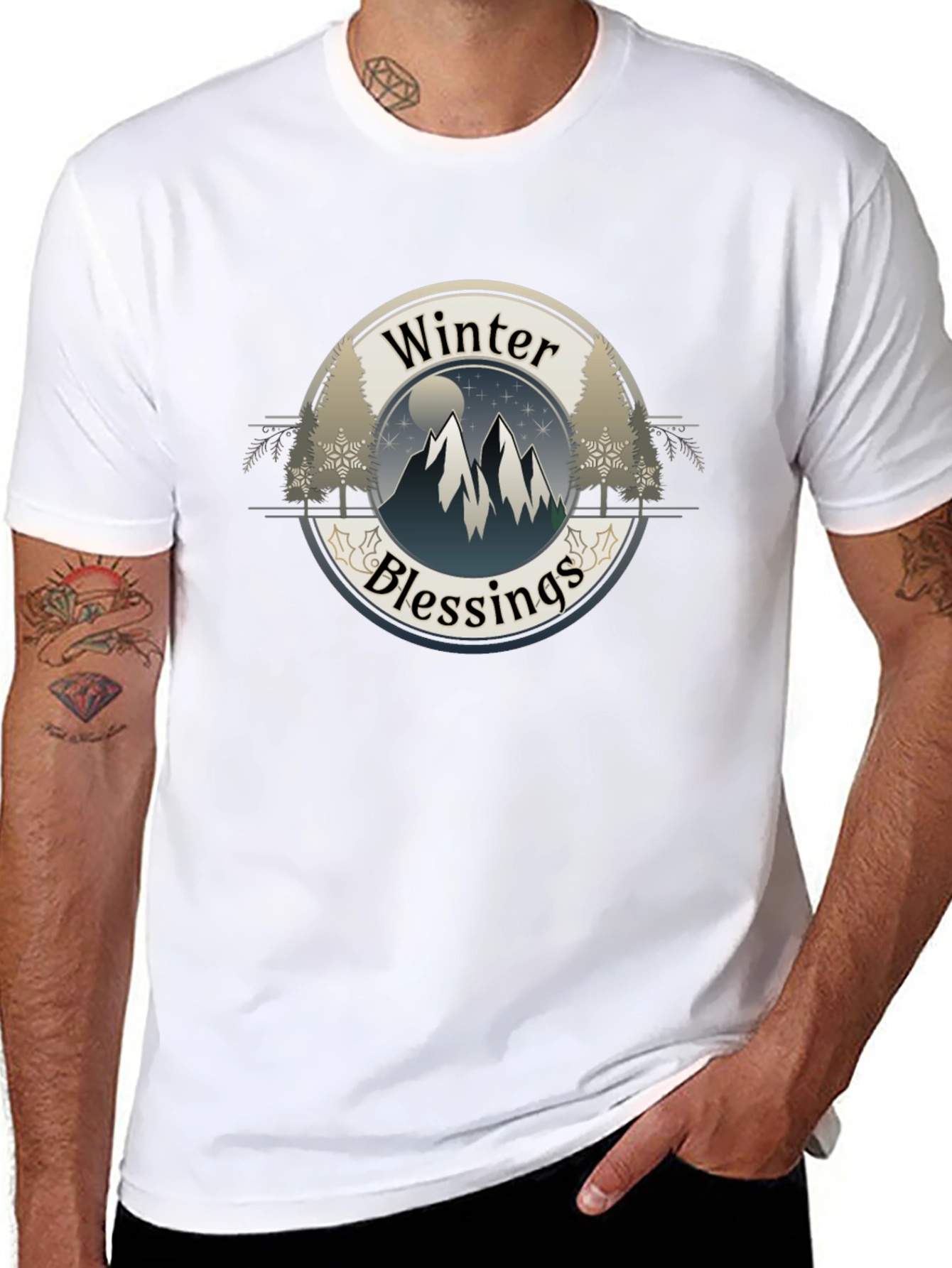 Winter Blessings Graphic Tee