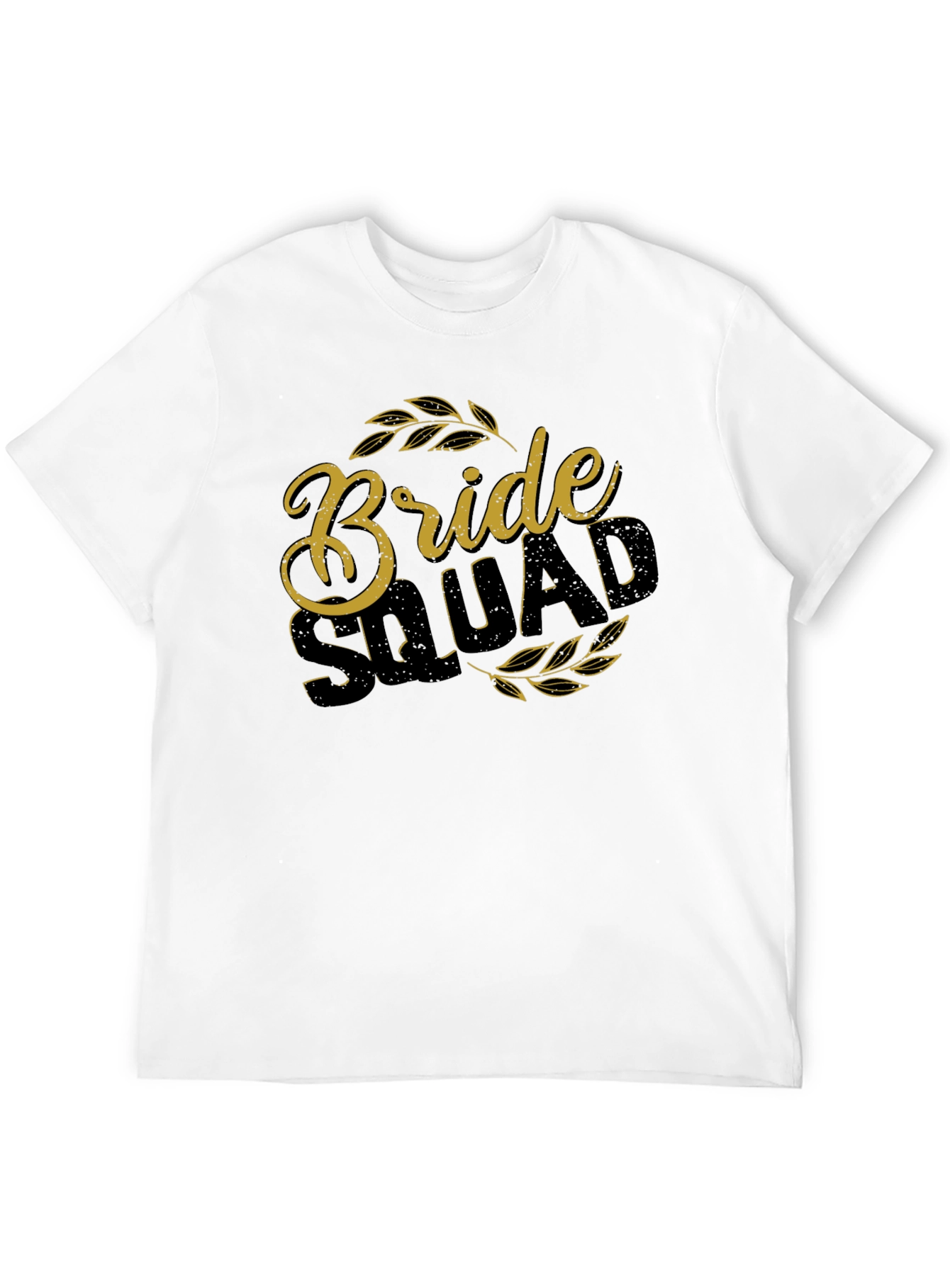 Bride Squad Crew Neck Graphic Tee